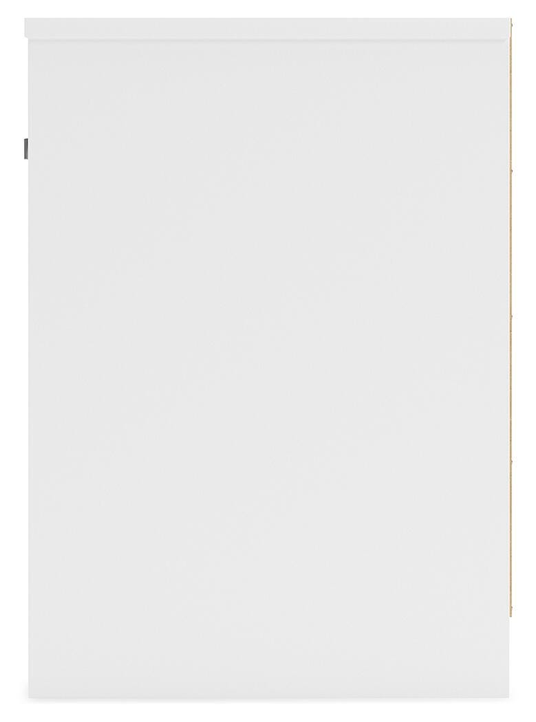 Flannia Nightstand, White, large