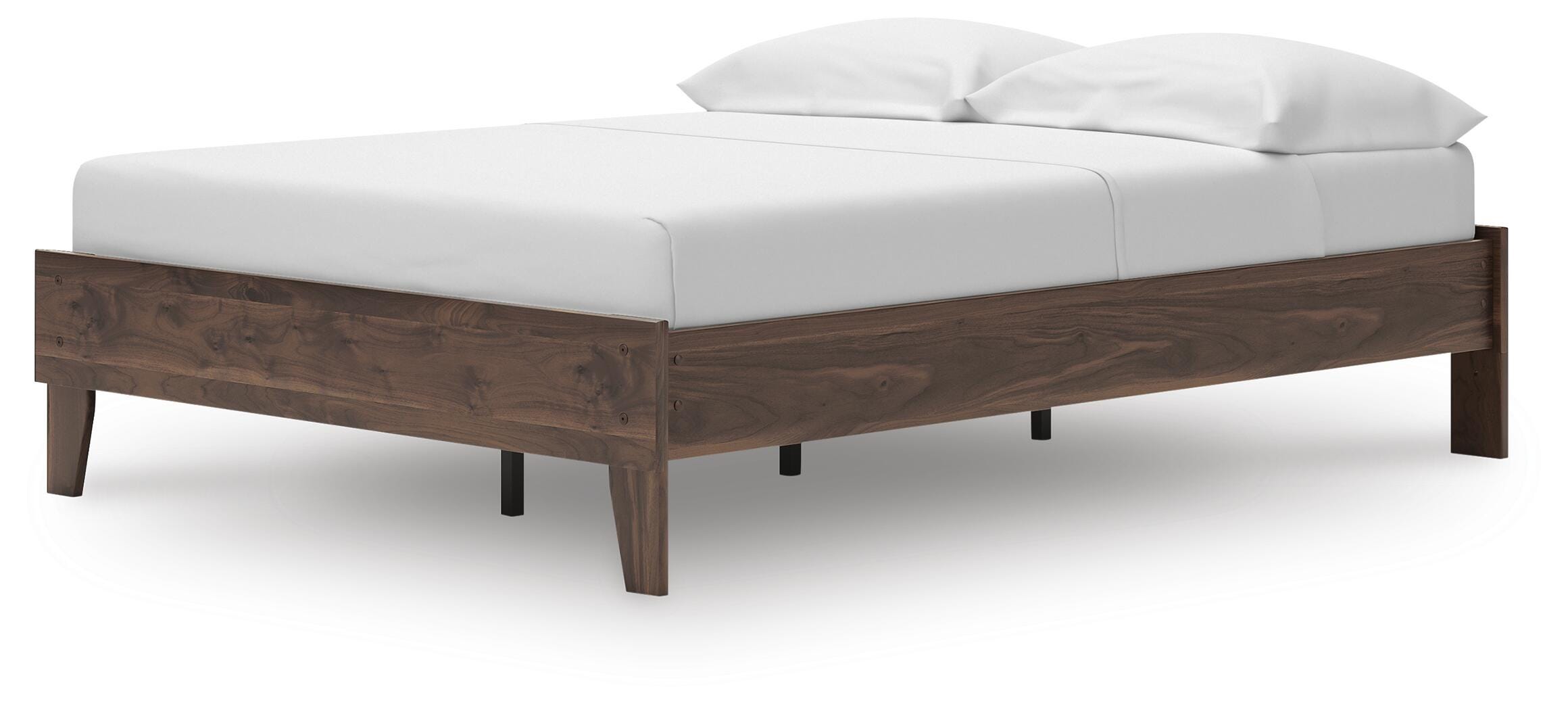 Calverson Full Platform Bed, Mocha, large