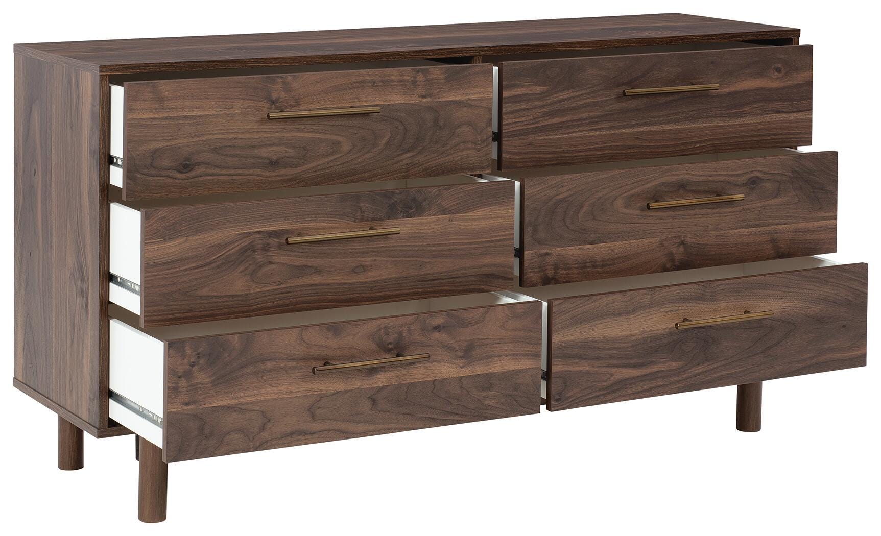 Cama Plataforma Calverson Queen con Cómoda y Mesita de Noche - image 4