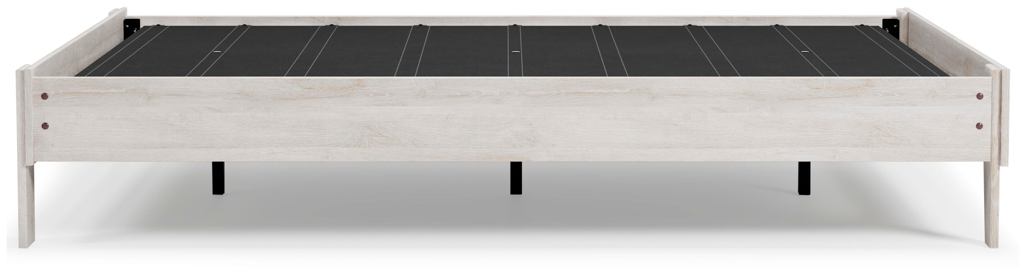 Shawburn Queen Platform Bed, Whitewash, large