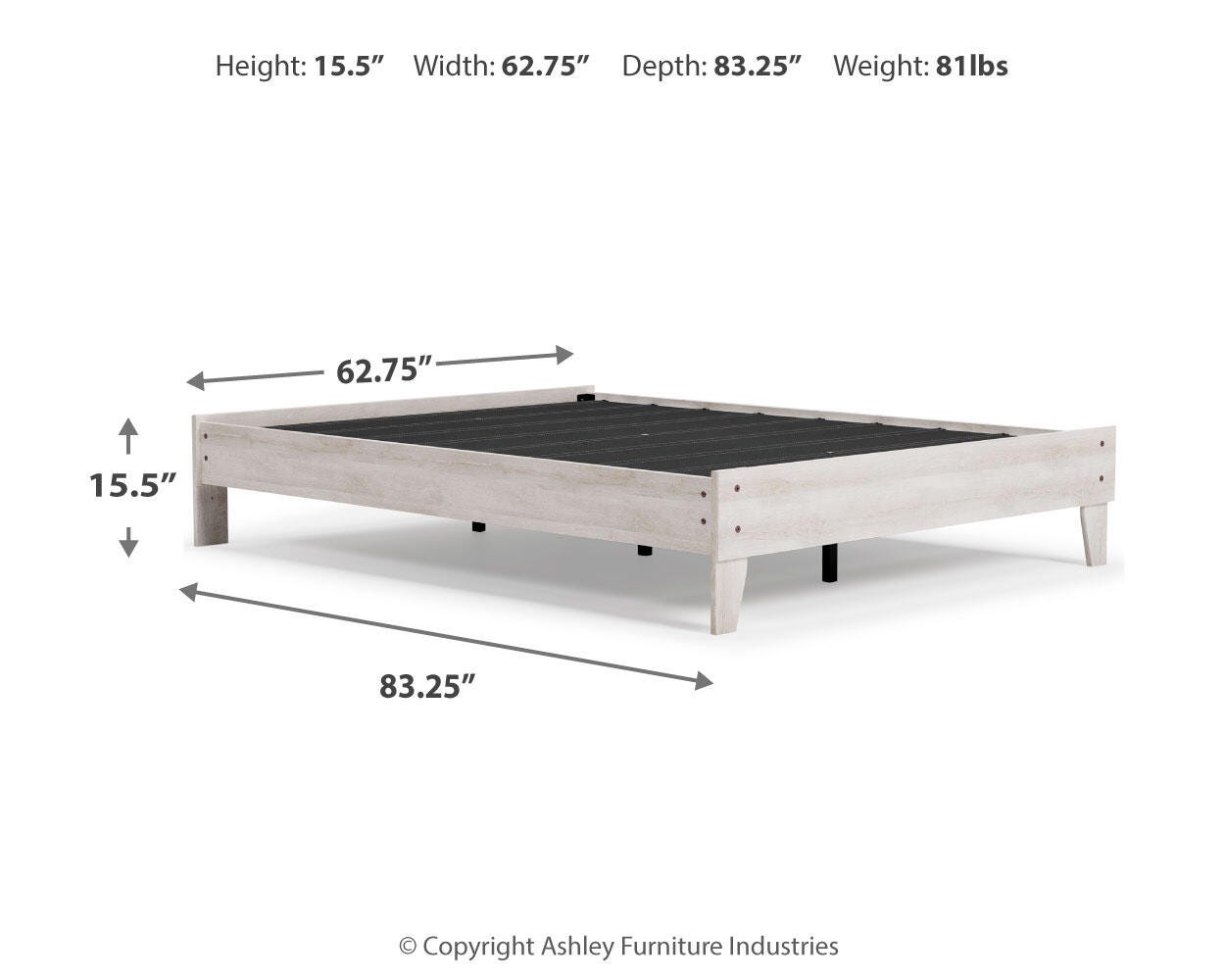 Shawburn Queen Platform Bed - image 4
