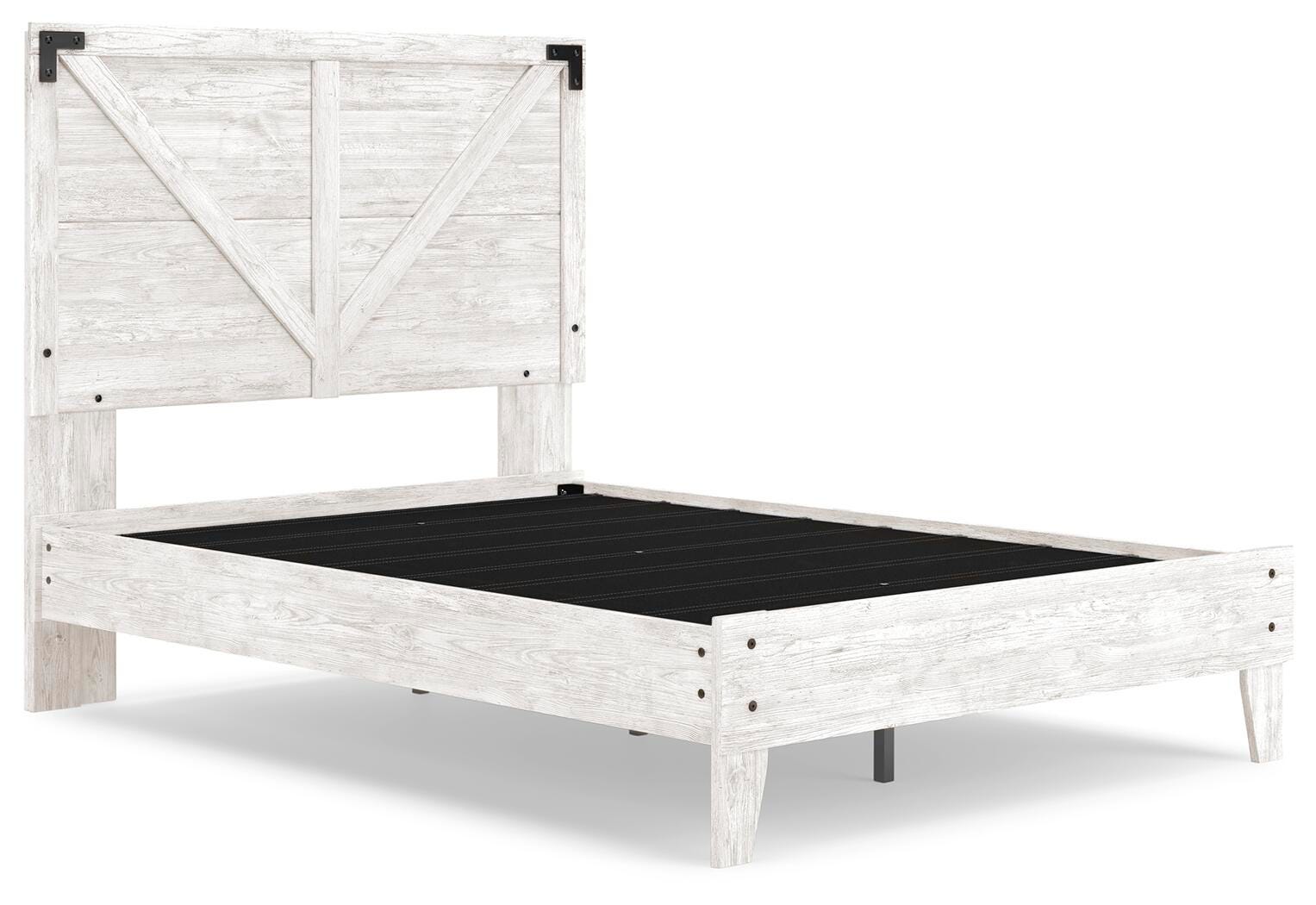 Cama de plataforma con paneles cruzados Shawburn Full - image 2