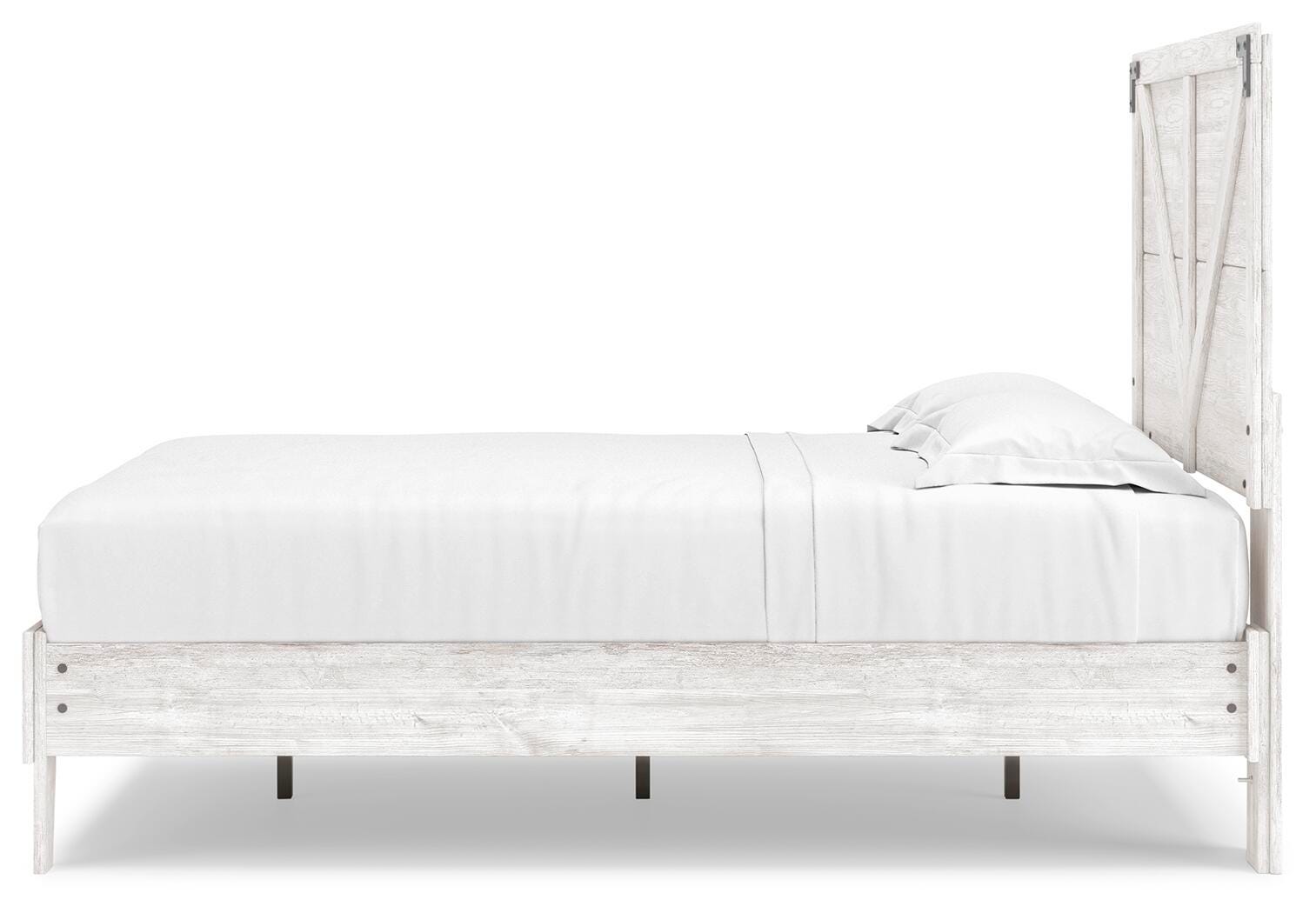 Cama de plataforma con paneles cruzados Shawburn Full - image 8