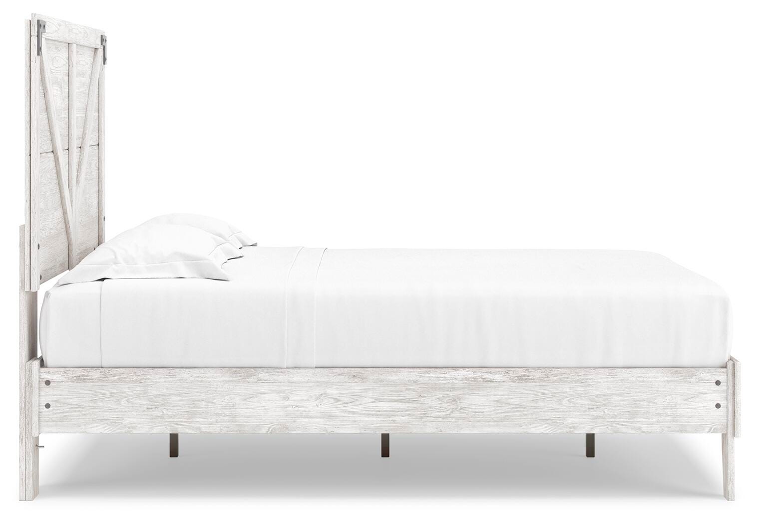 Cama de plataforma con paneles cruzados Shawburn Full - image 6