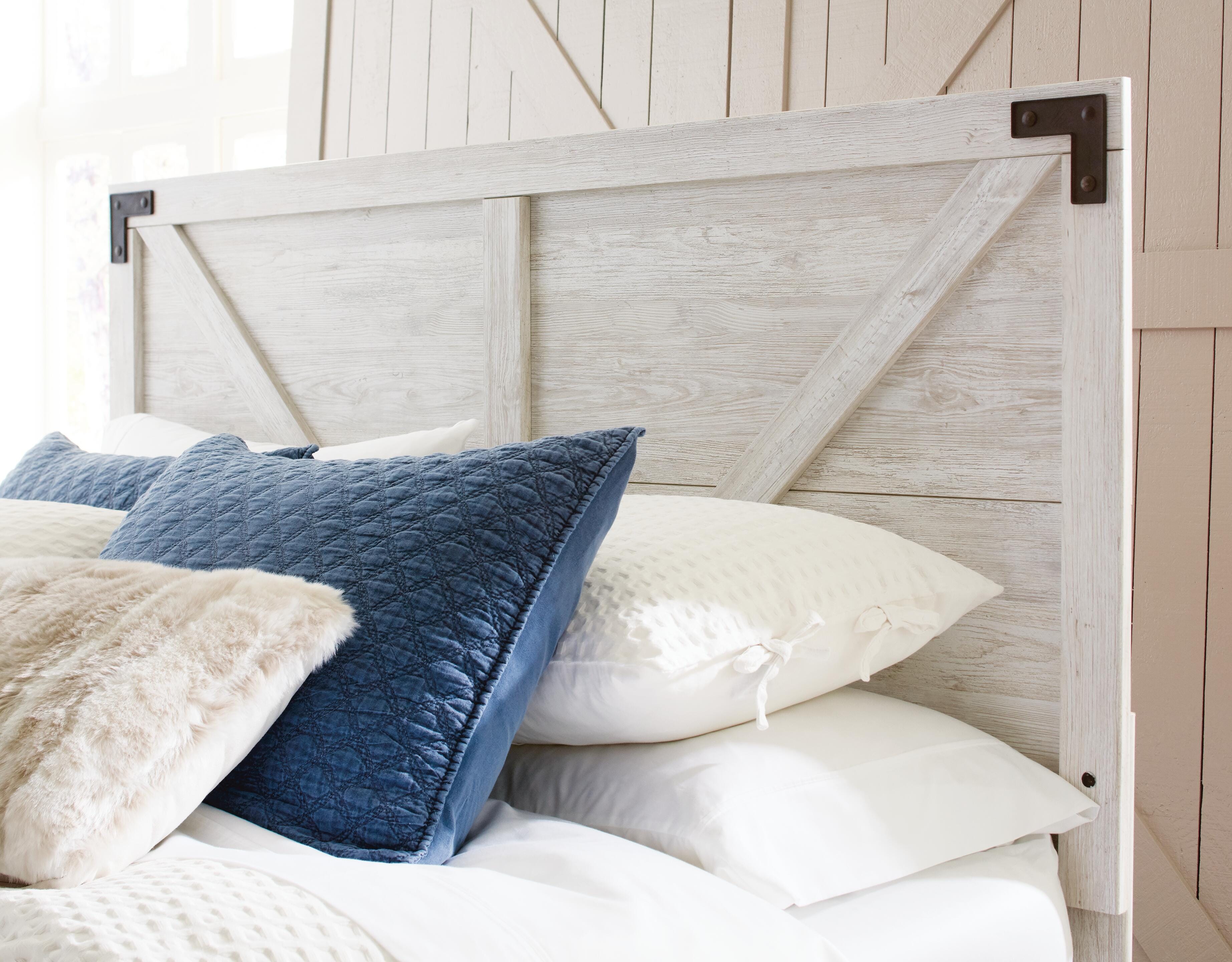 Cama de plataforma con paneles cruzados Shawburn Full - image 9