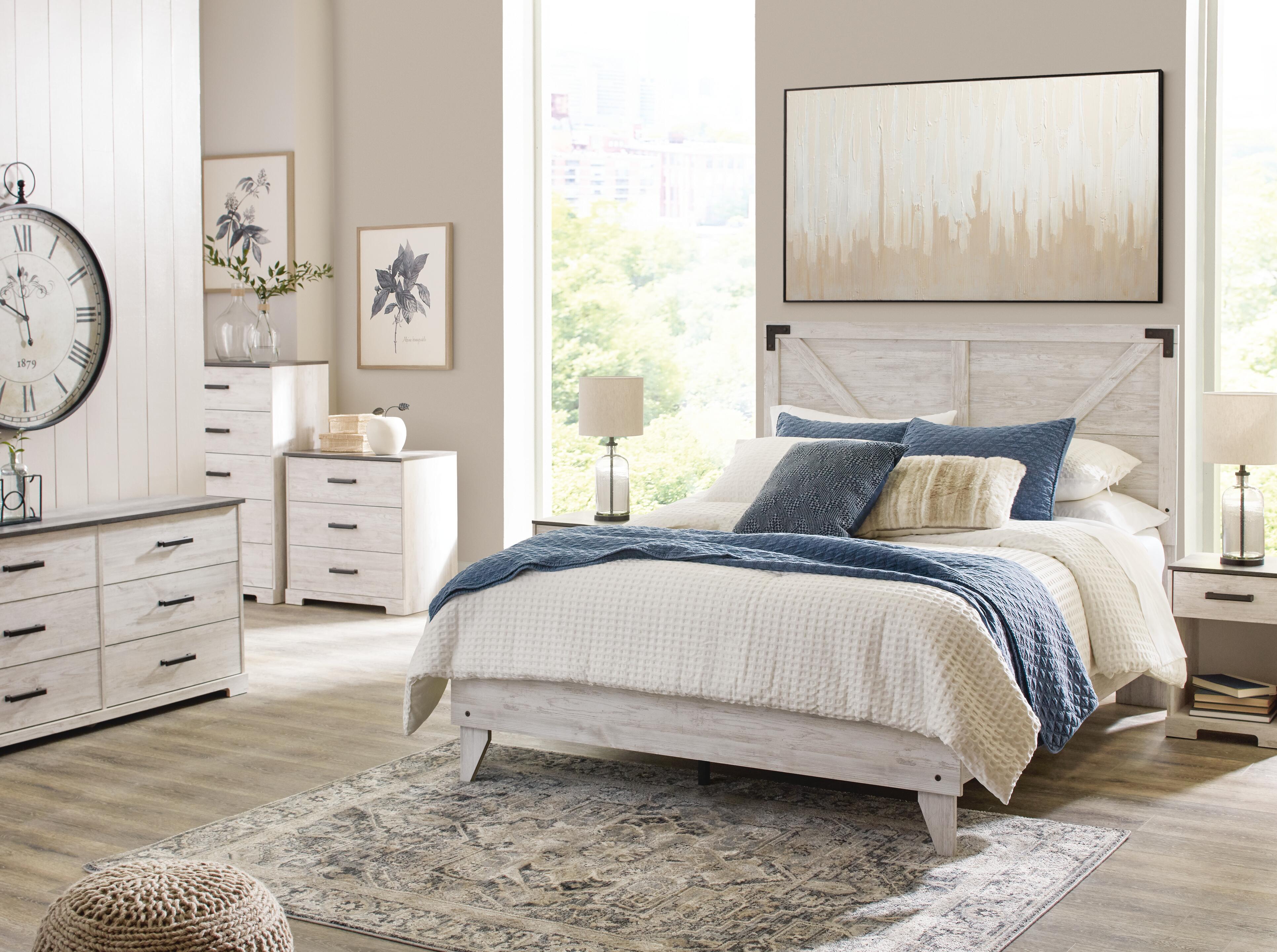 Shawburn Queen Crossbuck Panel Platform Bed - image 6