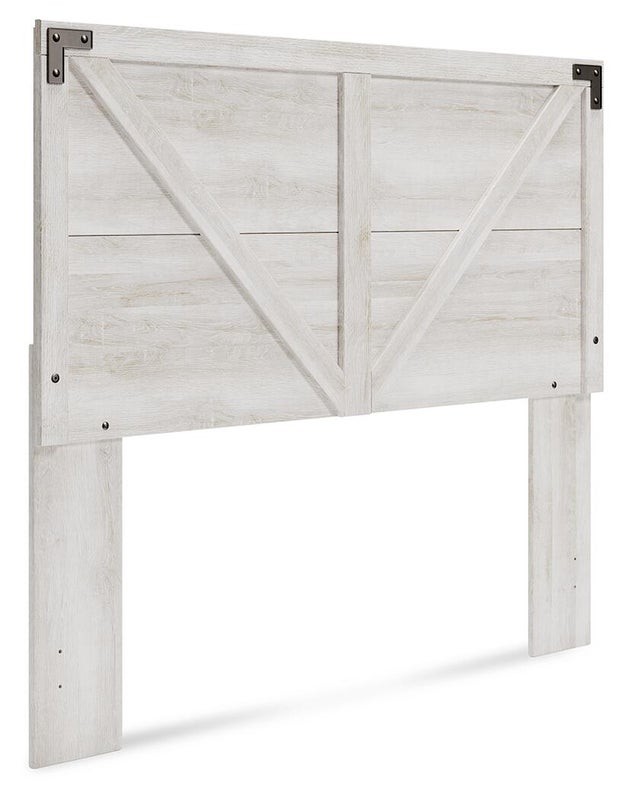 Shawburn Queen Crossbuck Panel Headboard, Whitewash