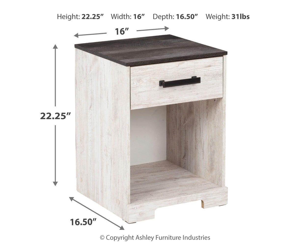 Shawburn Dimensions
