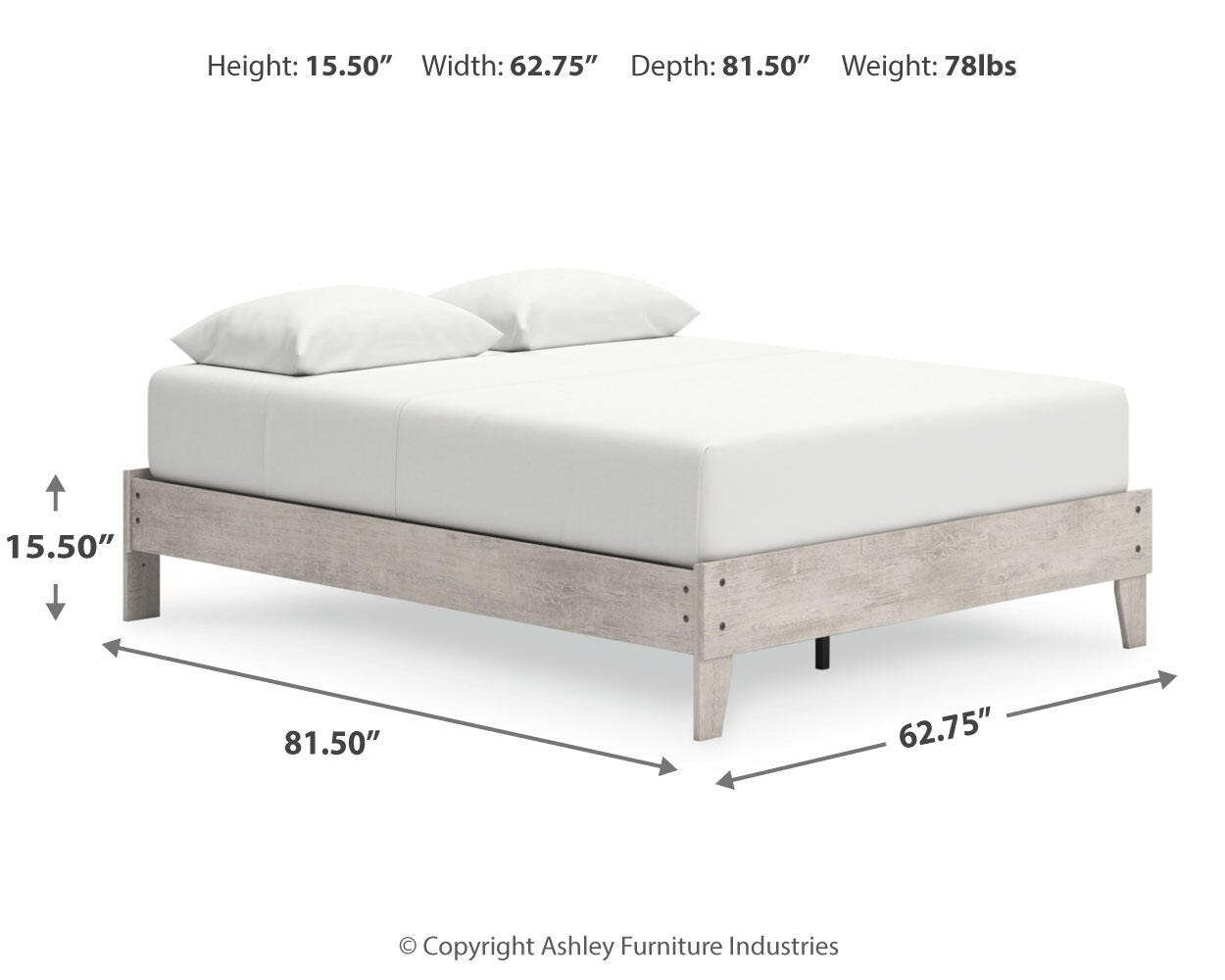 Shawburn Queen Platform Bed - image 9