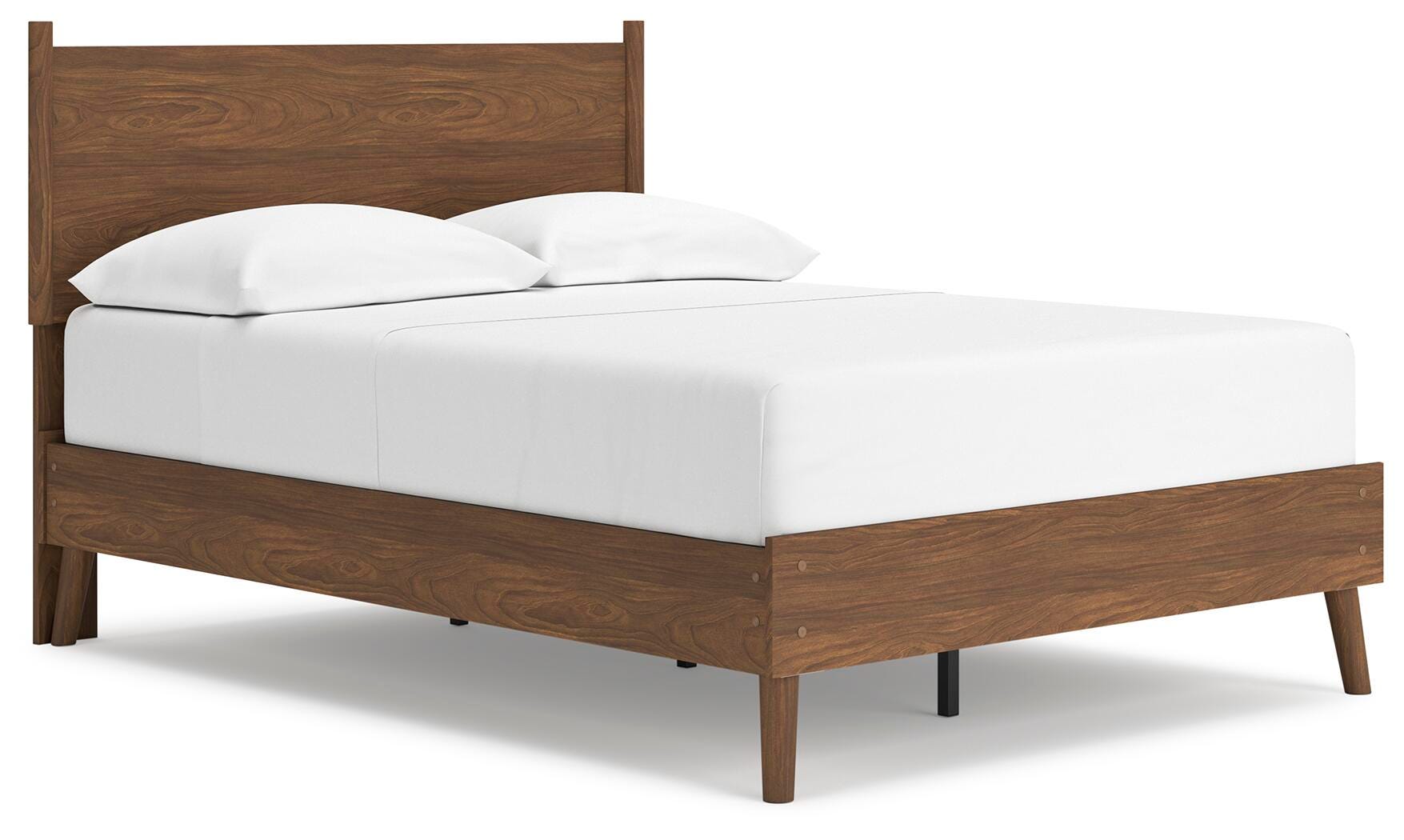 Fordmont Full Panel Bed, Cognac, large