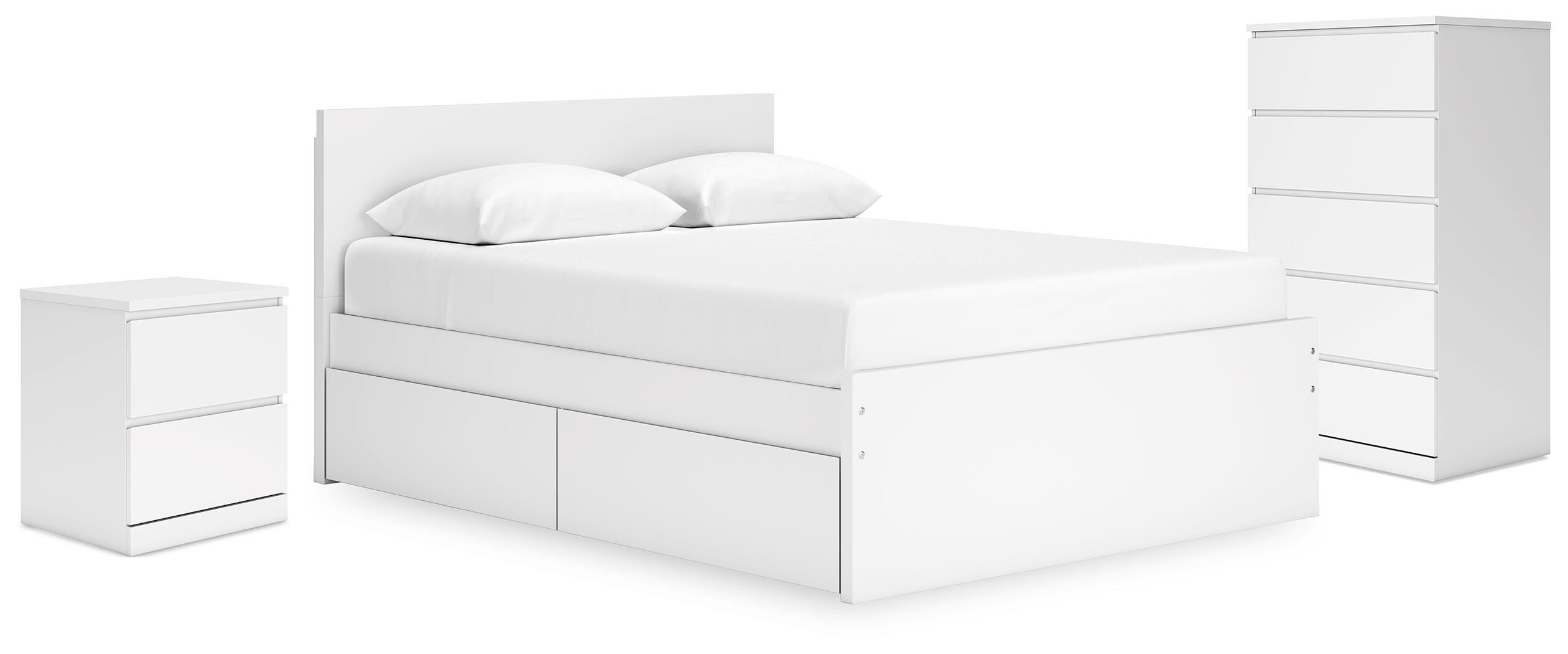 Onita Queen Storage Bed, Chest and Nightstand - image 1