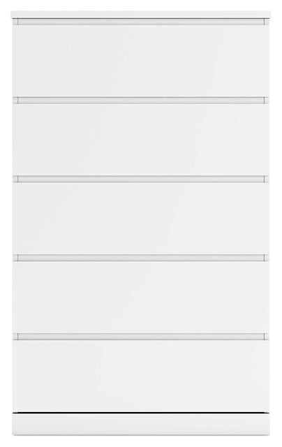 Onita 5 Drawer Chest of Drawers, White