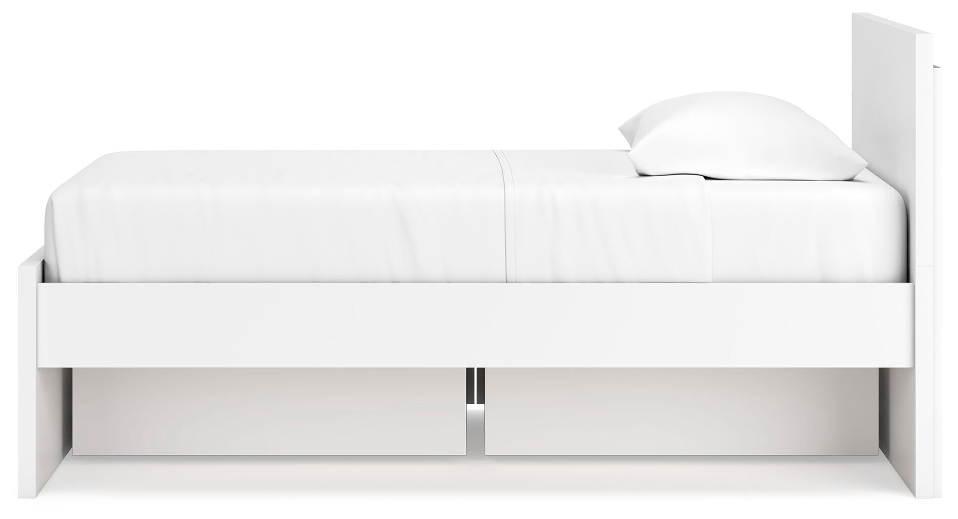 Onita Twin Panel Platform Bed with 1 Side Storage - image 8