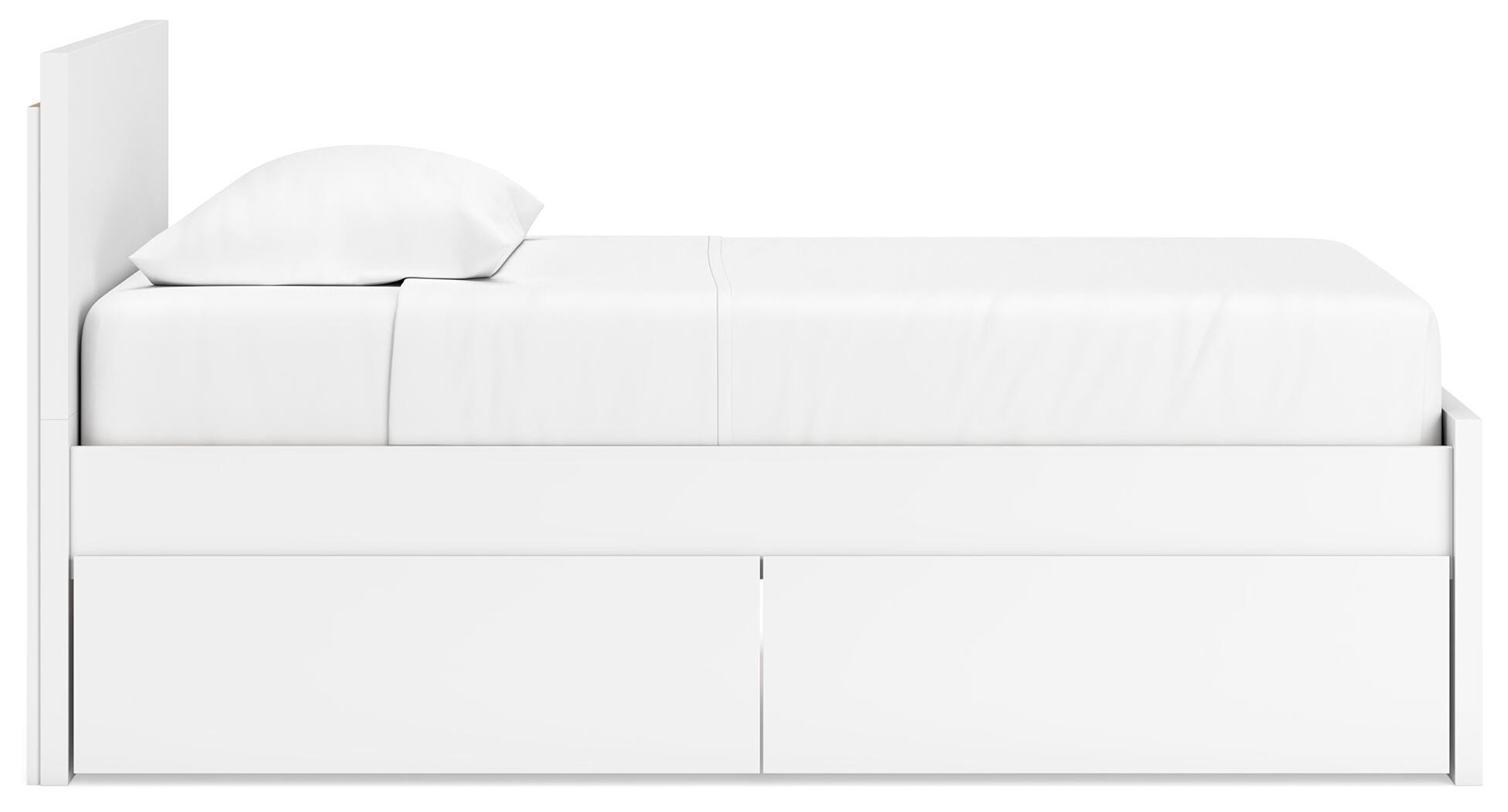 Onita Twin Panel Platform Bed with 1 Side Storage - image 9