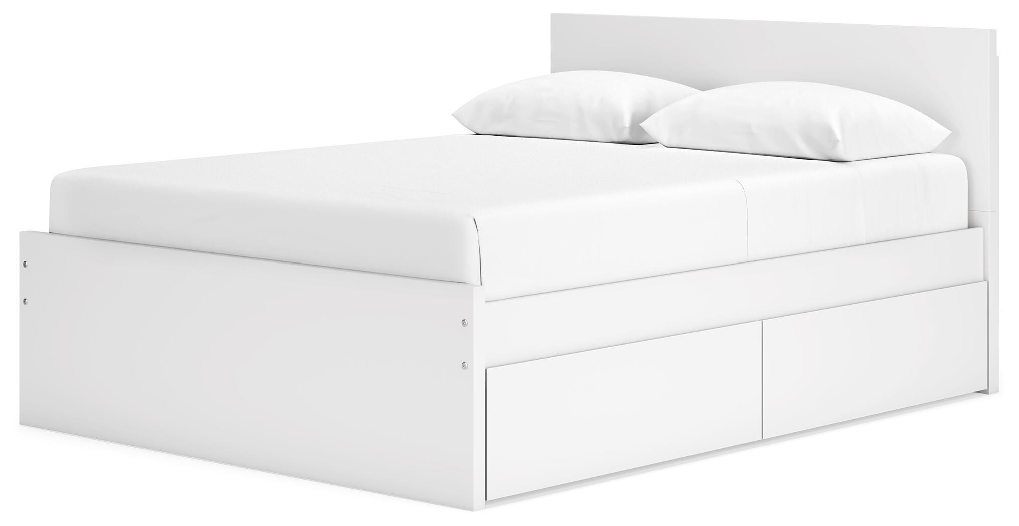 Base de cama con plataforma Onita Queen con 2 cajones de almacenamiento laterales - image 4