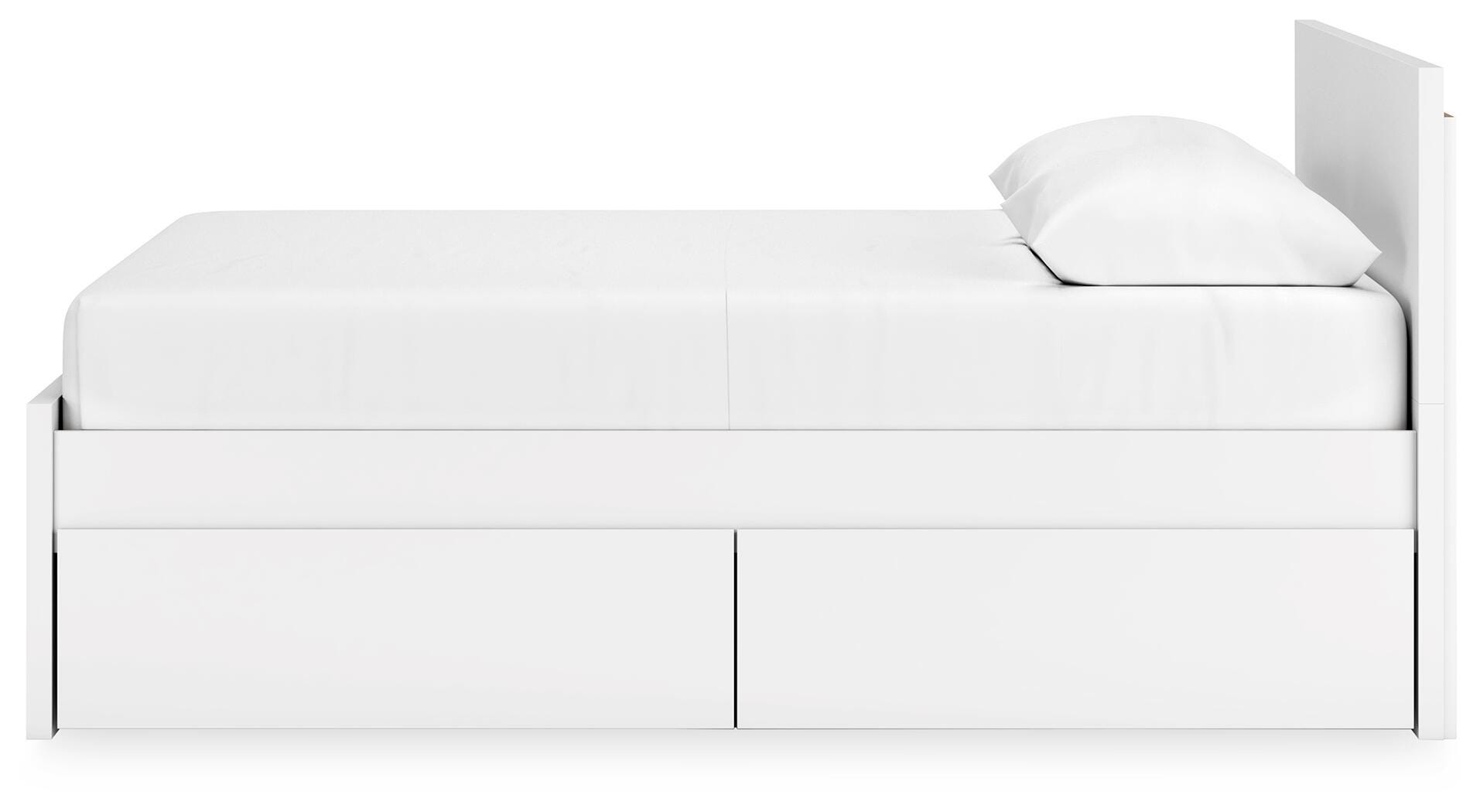 Base de cama con plataforma Onita Queen con 2 cajones de almacenamiento laterales - image 8