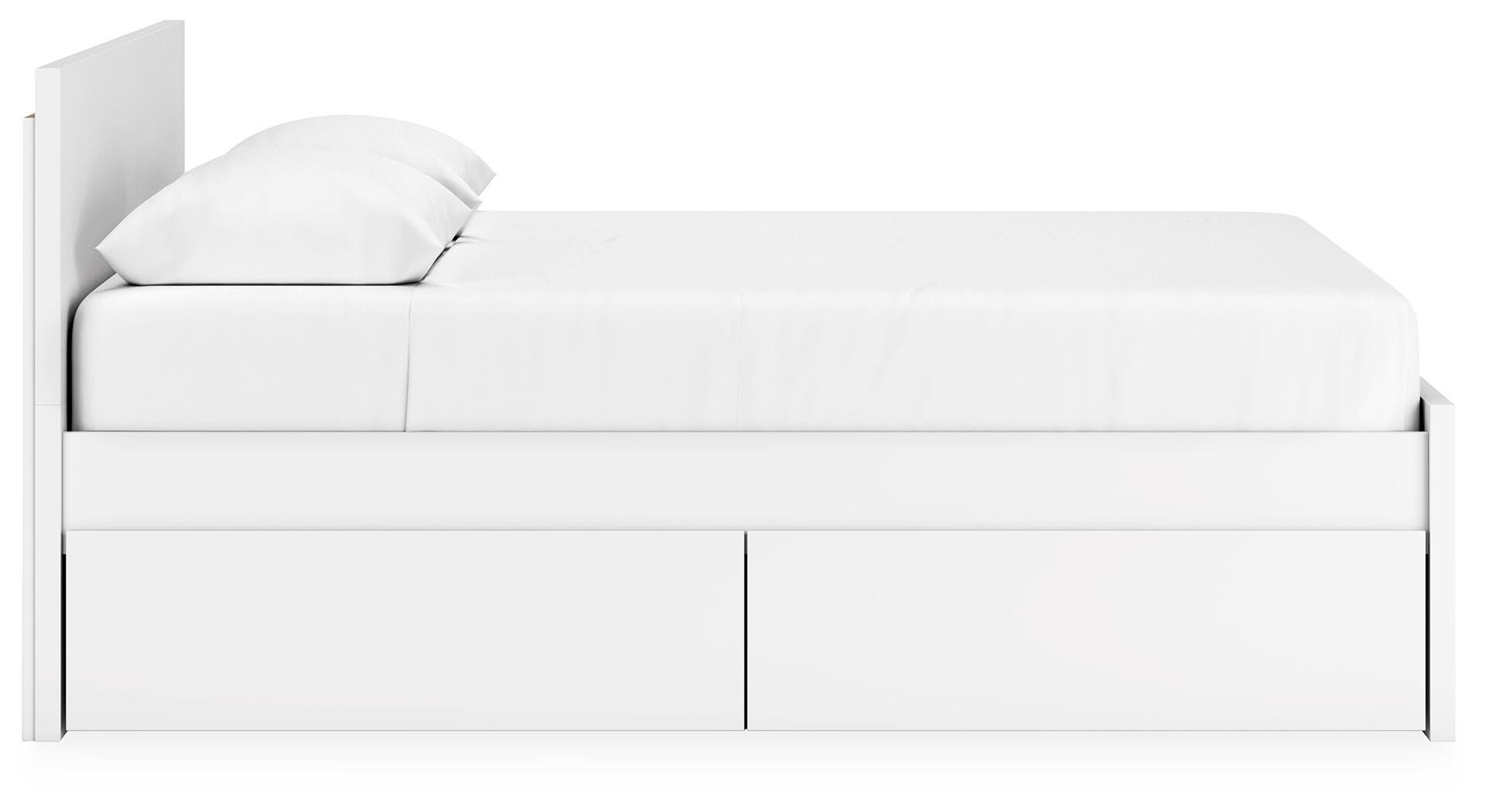 Base de cama con plataforma Onita Queen con 2 cajones de almacenamiento laterales - image 9