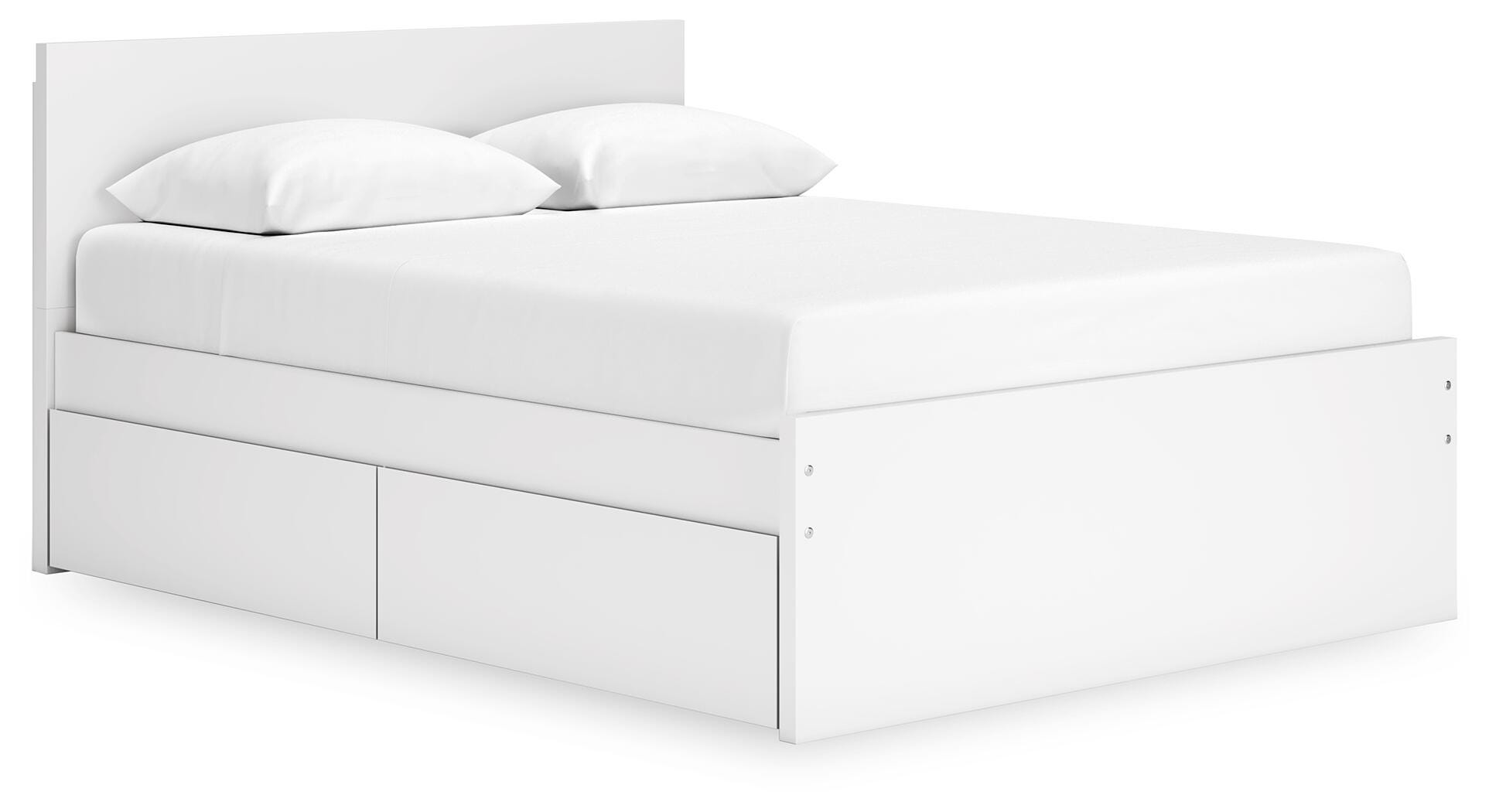 Onita Queen Panel Platform Bed with 1 Side Storage - image 1