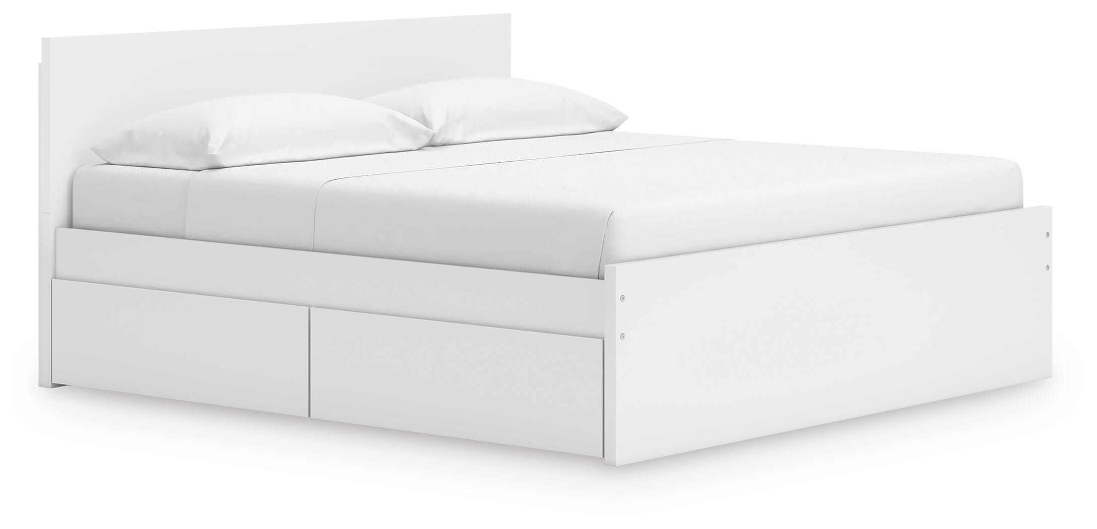 Onita King Panel Platform Bed with 2 Side Storage - image 2
