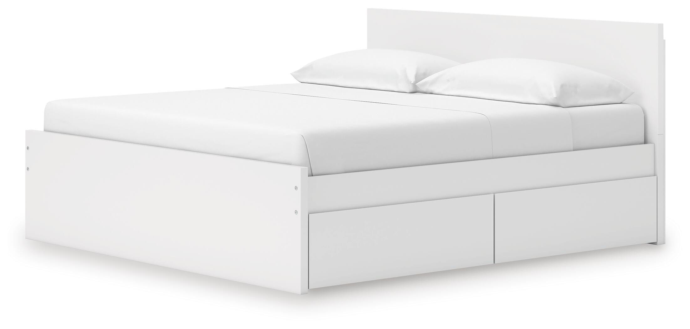 Onita King Panel Platform Bed with 2 Side Storage - image 6