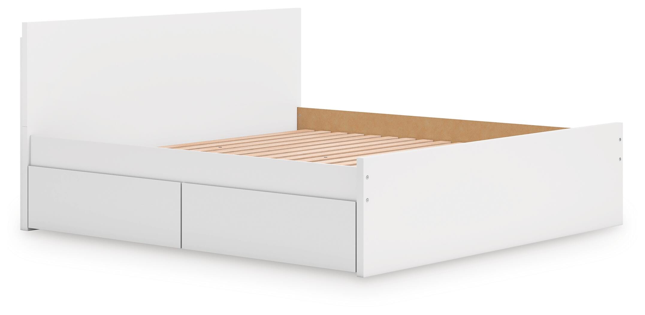 Onita King Panel Platform Bed with 2 Side Storage - image 4