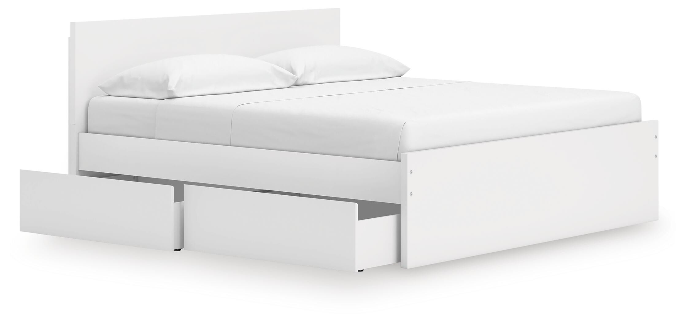 Onita King Panel Platform Bed with 2 Side Storage - image 3