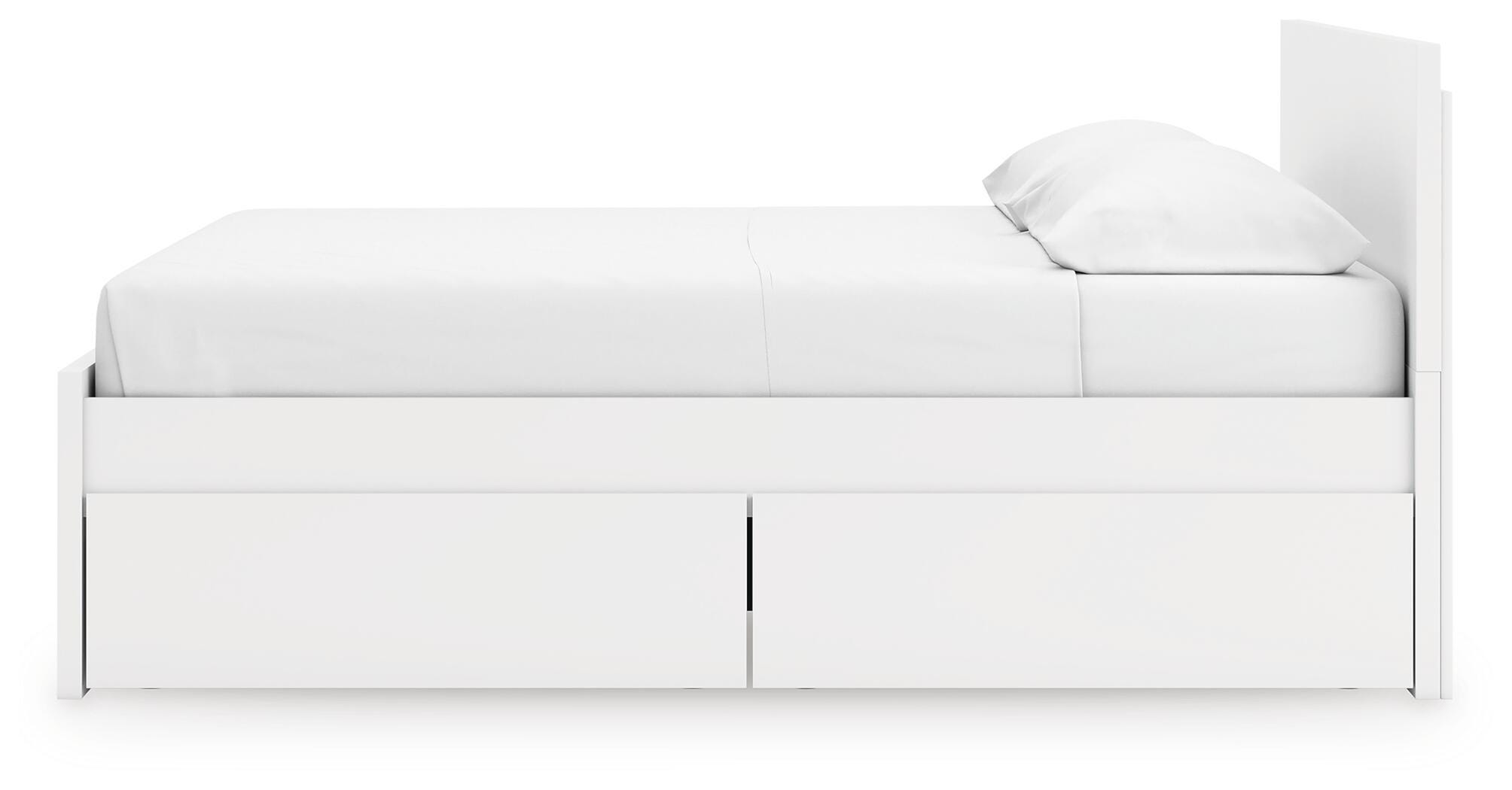 Onita King Panel Platform Bed with 2 Side Storage - image 9