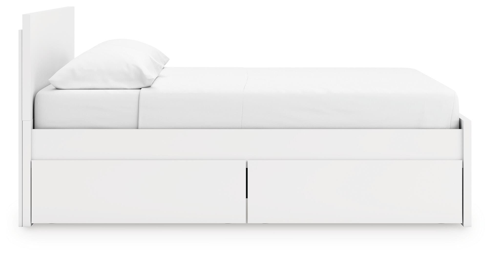 Onita King Panel Platform Bed with 2 Side Storage - image 7