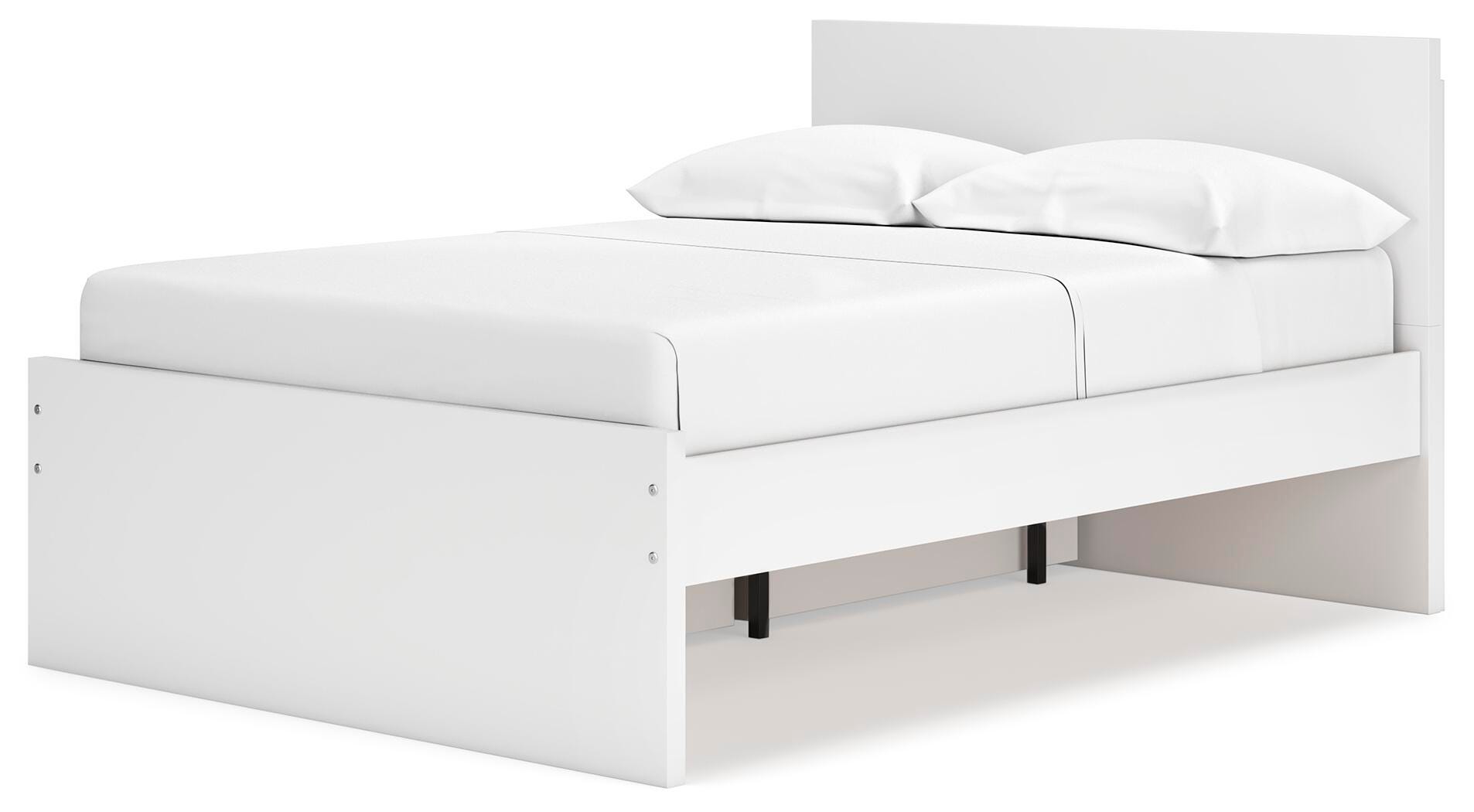 Cama de plataforma Onita con panel completo y 1 cajón de almacenamiento lateral - image 3