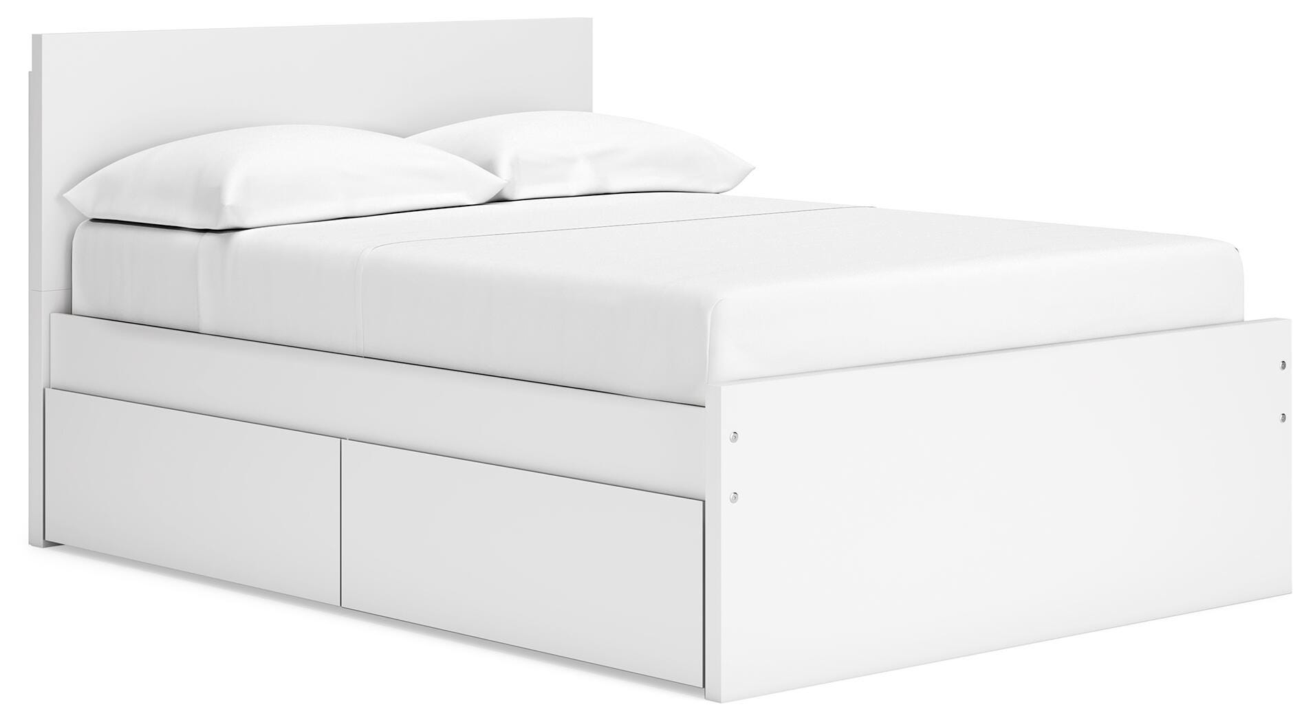 Onita Full Panel Platform Bed with 1 Side Storage - image 1