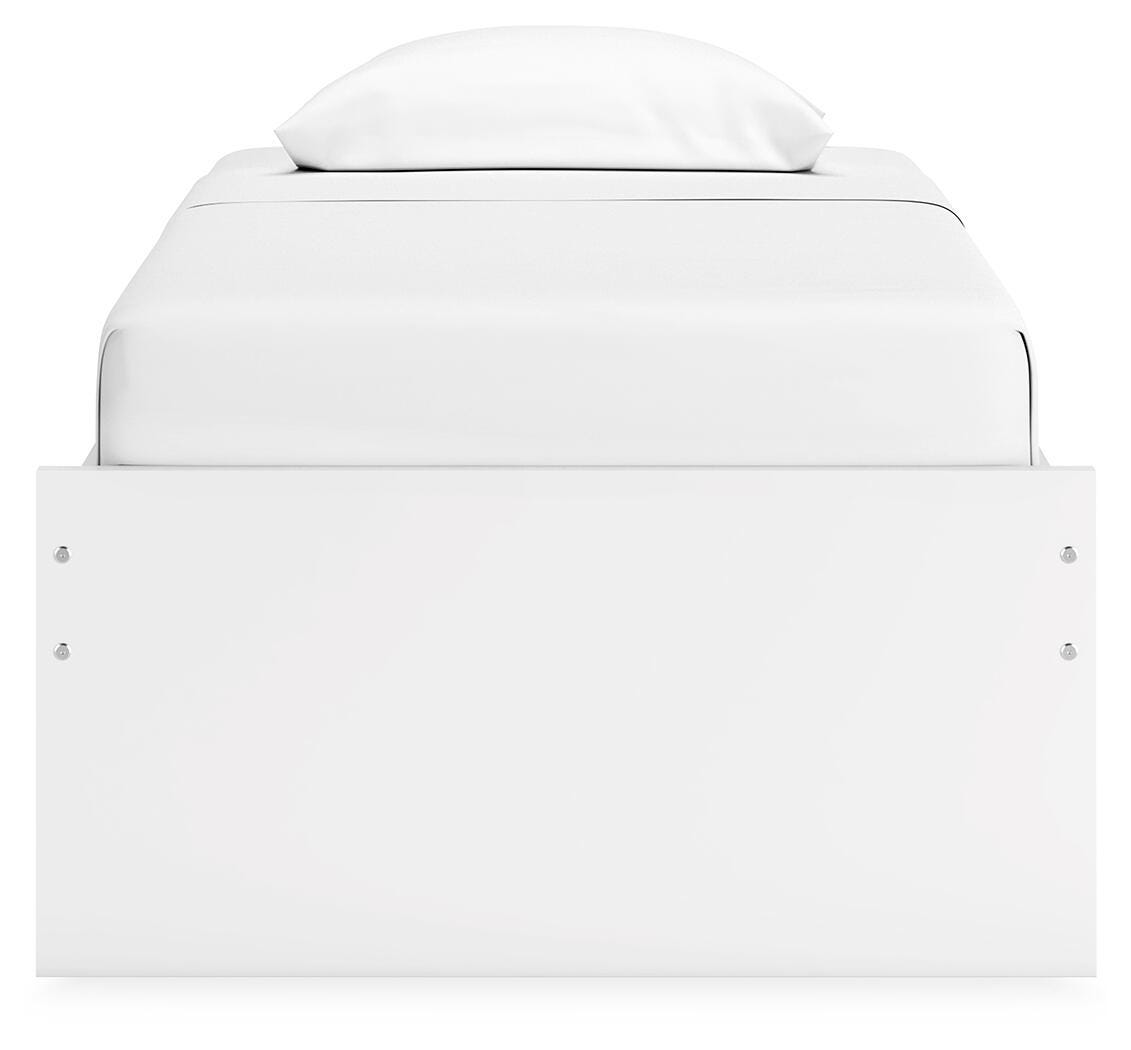 Cama Onita Twin con plataforma y 1 espacio de almacenamiento lateral - image 6