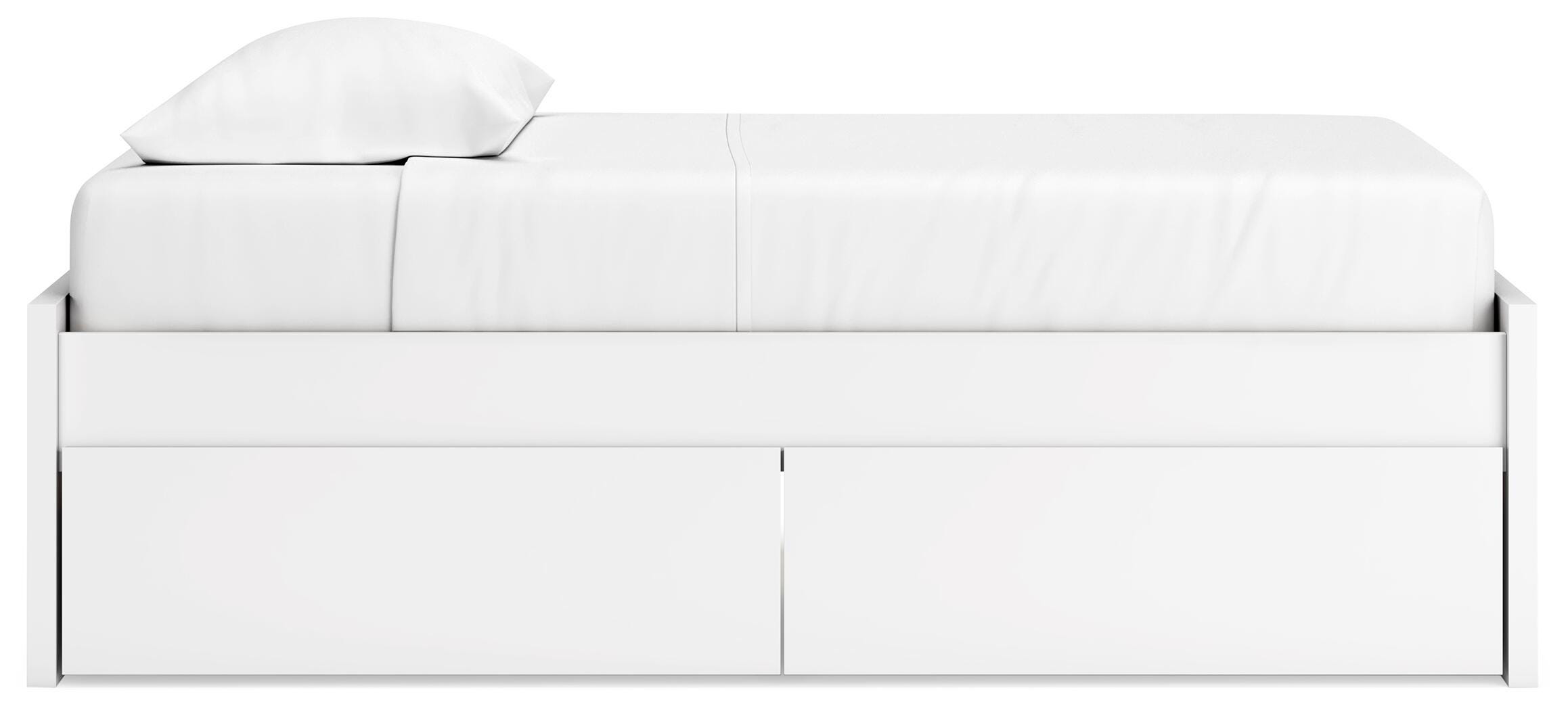 Cama Onita Twin con plataforma y 1 espacio de almacenamiento lateral - image 9