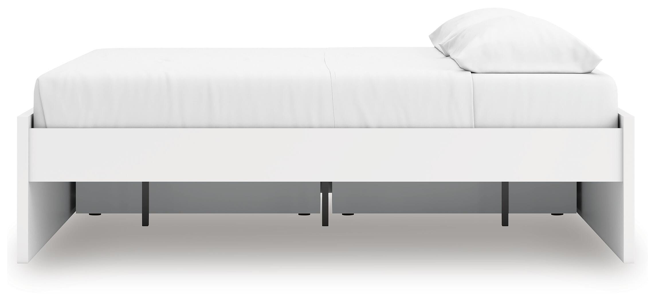 Cama con plataforma Onita King con 1 espacio de almacenamiento lateral - image 9