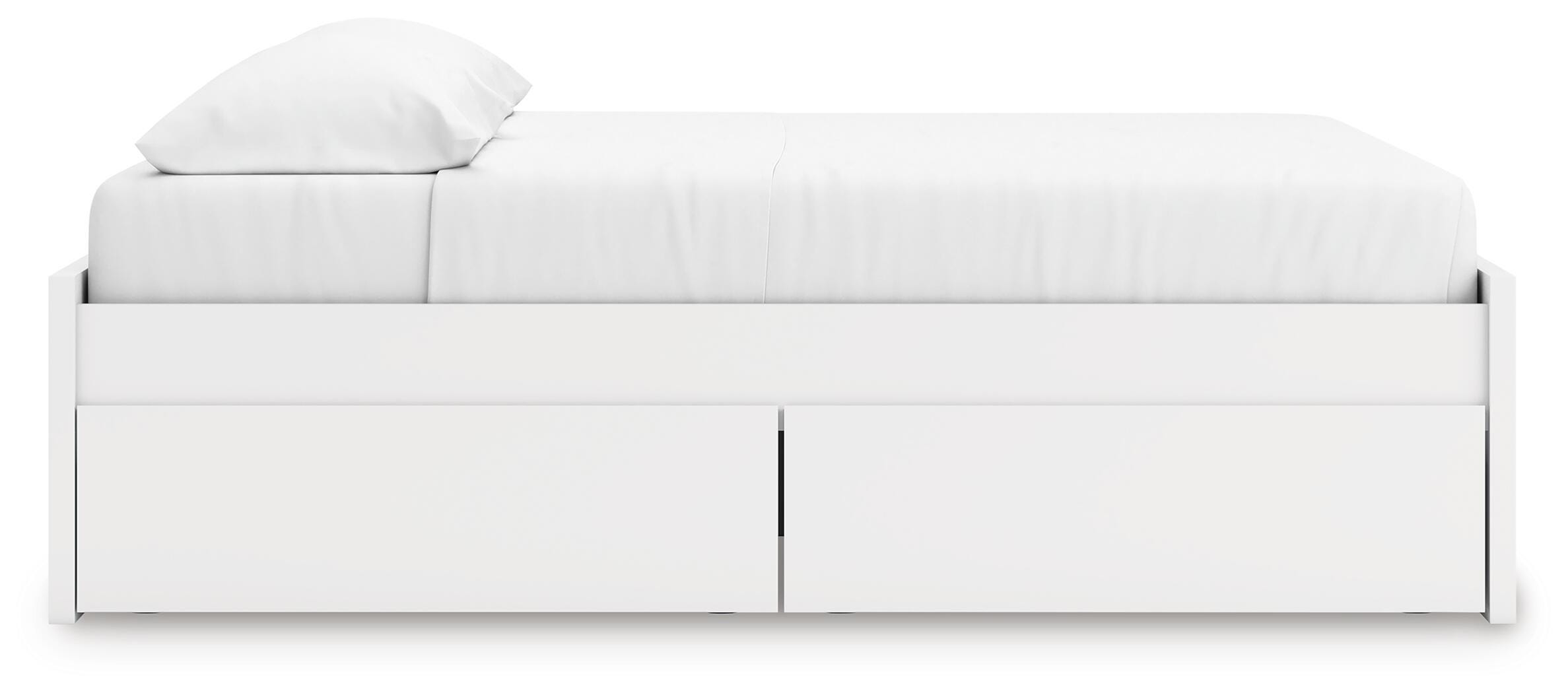Cama con plataforma Onita King con 1 espacio de almacenamiento lateral - image 7