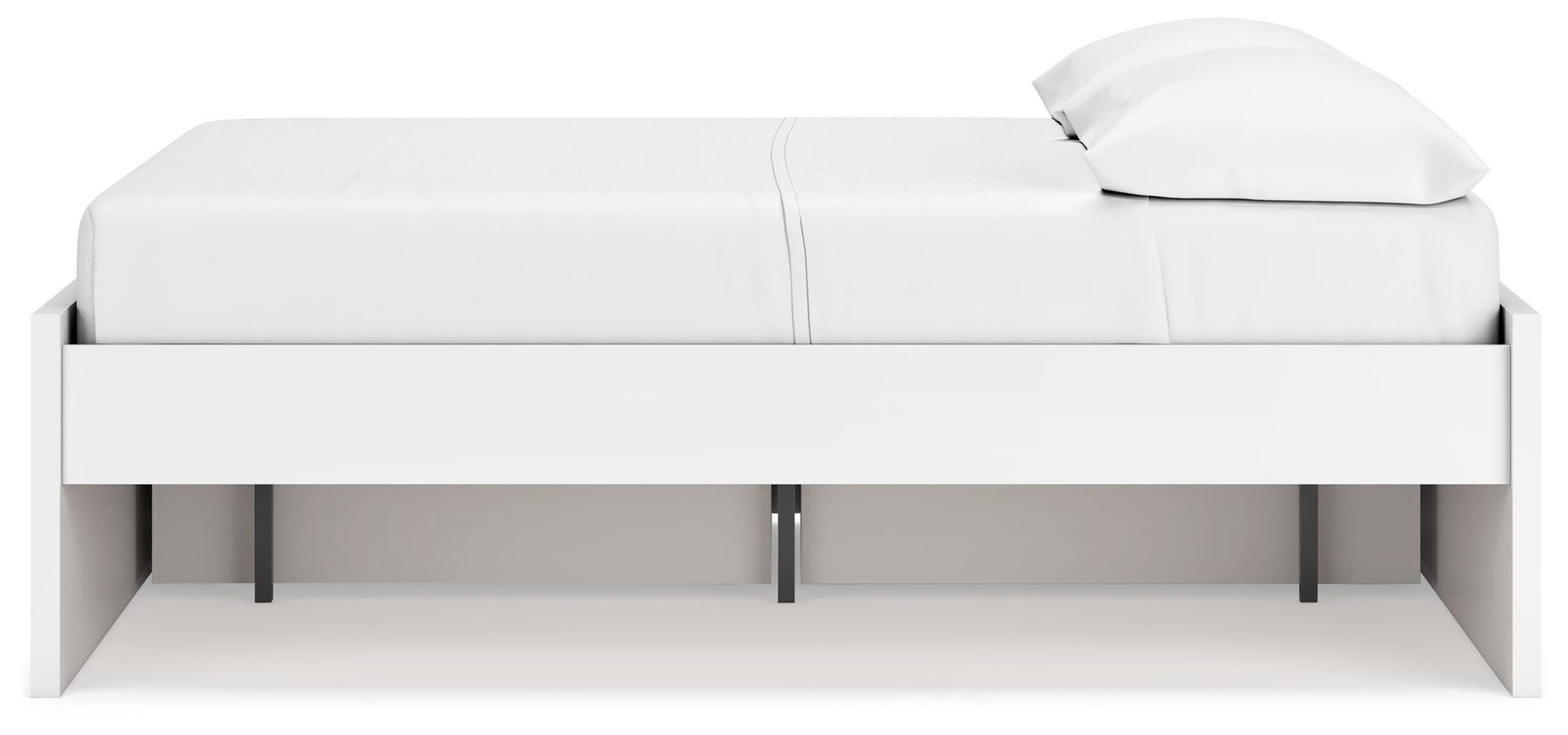 Cama Onita con plataforma completa y 1 espacio de almacenamiento lateral - image 7
