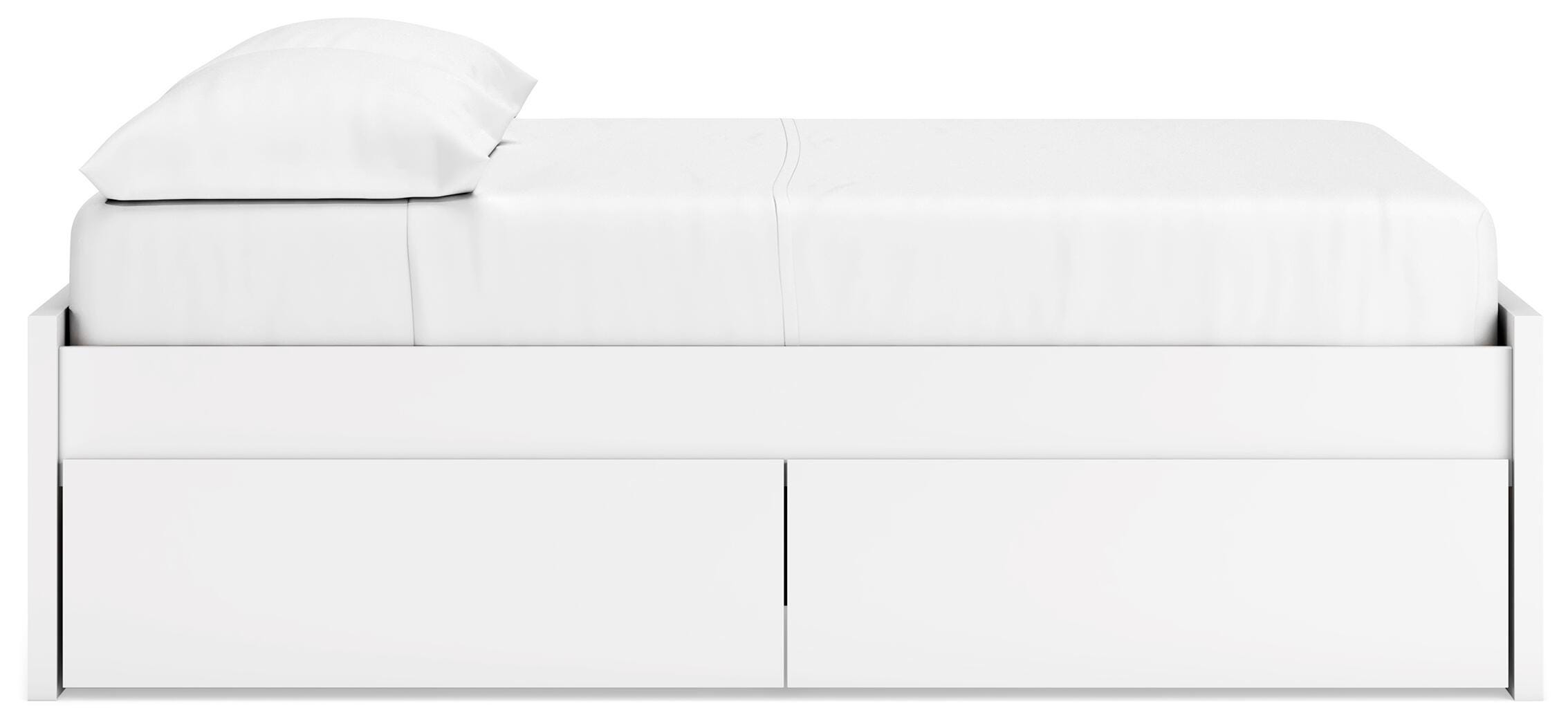 Cama Onita con plataforma completa y 1 espacio de almacenamiento lateral - image 8