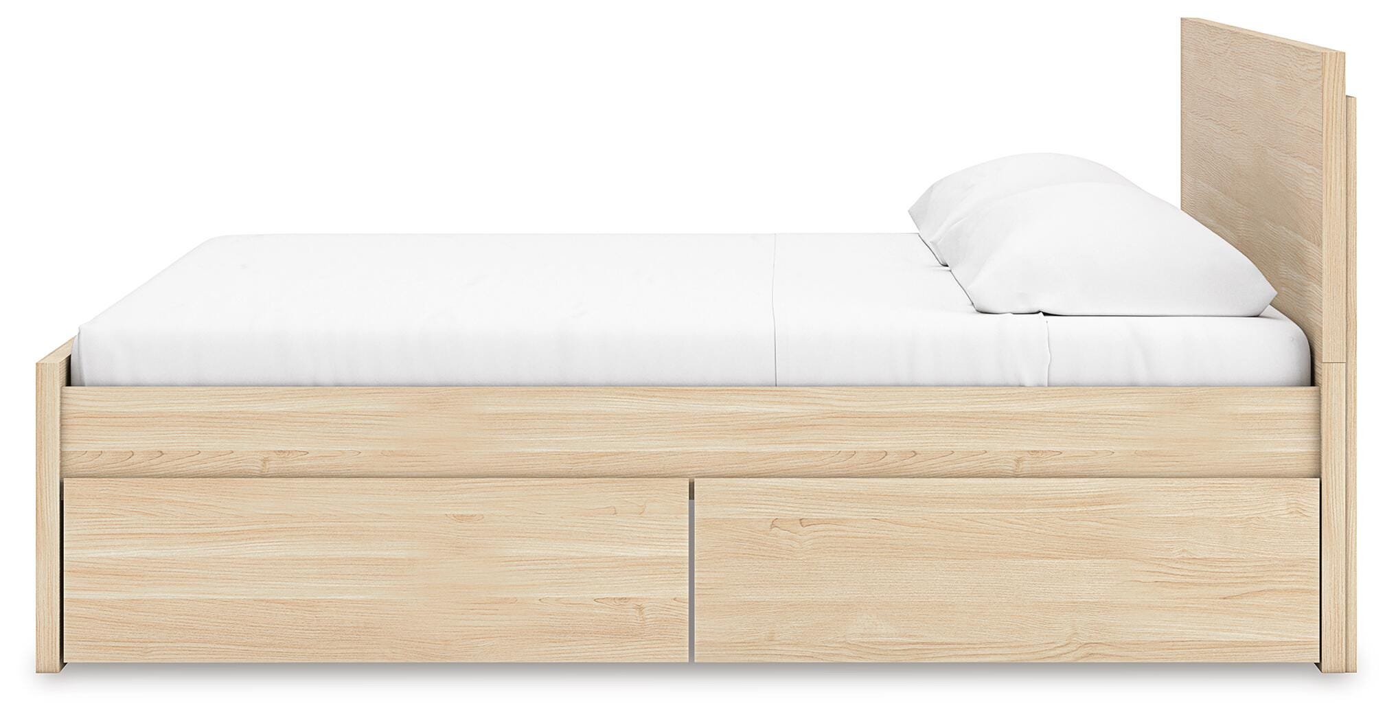 Base de cama con plataforma Onita Queen con 2 cajones de almacenamiento laterales - image 8