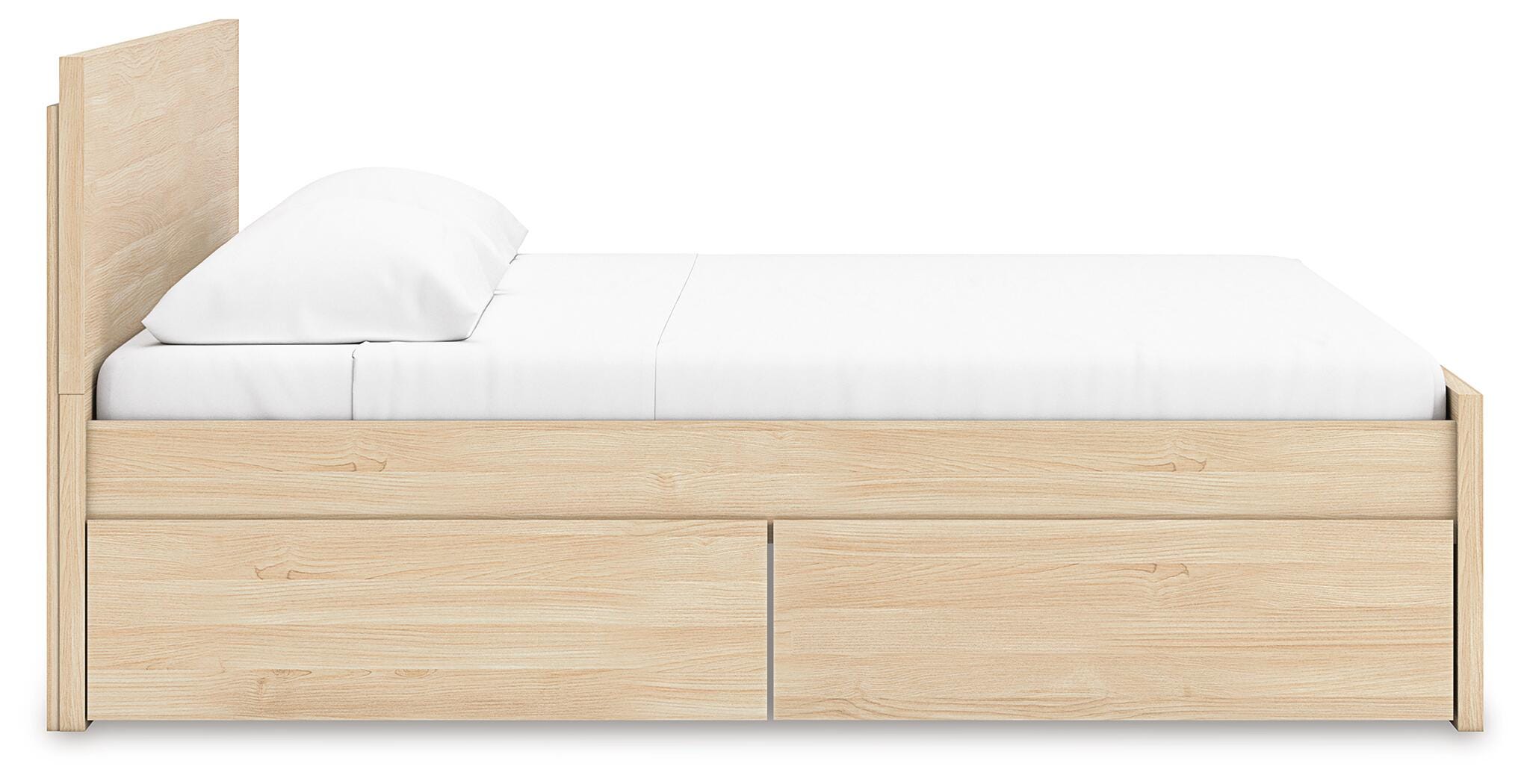 Base de cama con plataforma Onita Queen con 2 cajones de almacenamiento laterales - image 9
