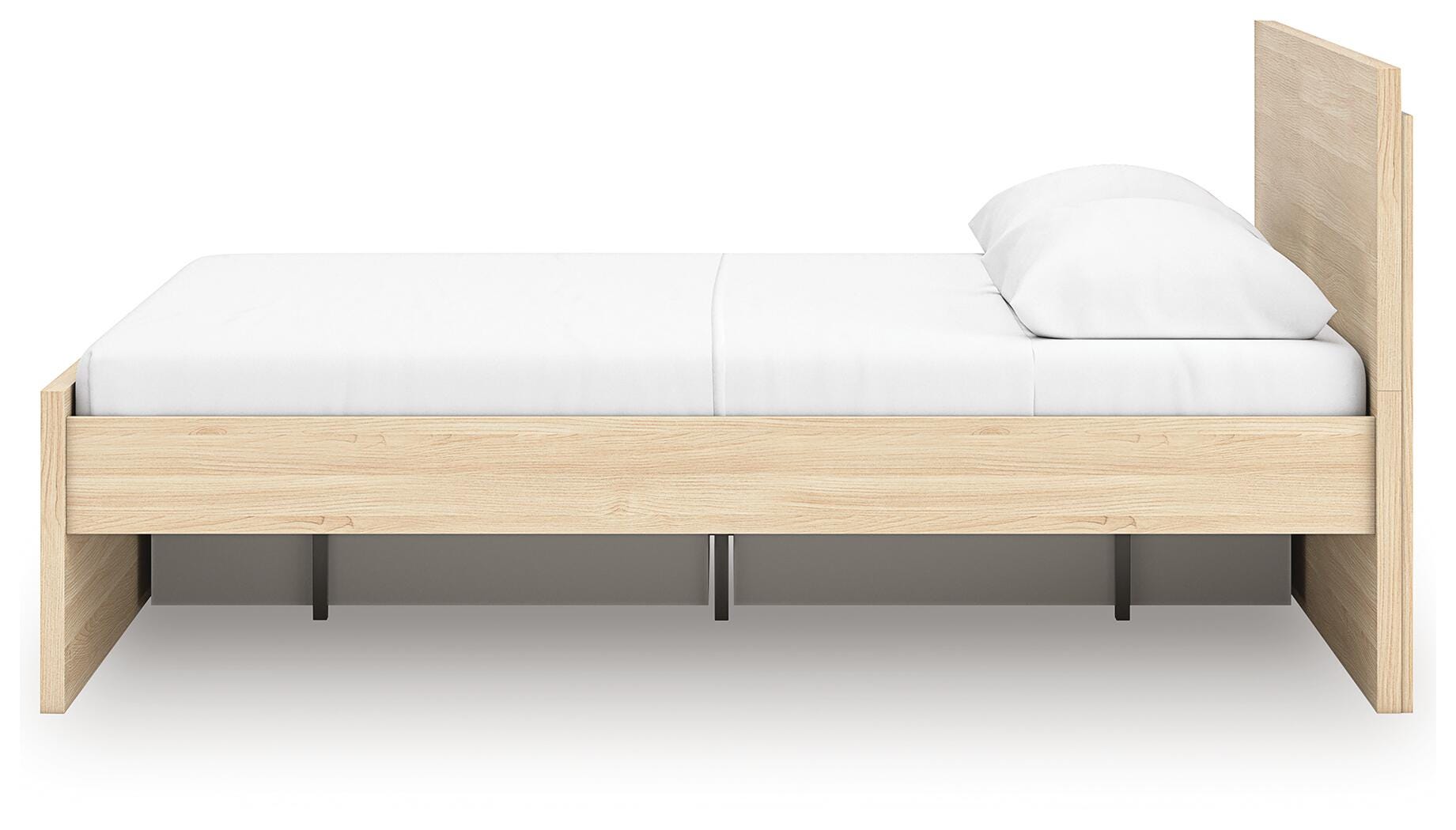 Onita Queen Panel Platform Bed with 1 Side Storage - image 9