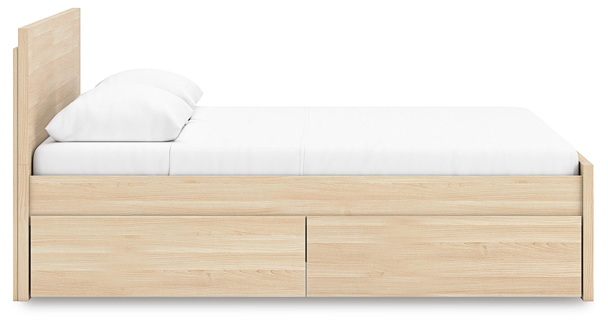 Onita Queen Panel Platform Bed with 1 Side Storage - image 7