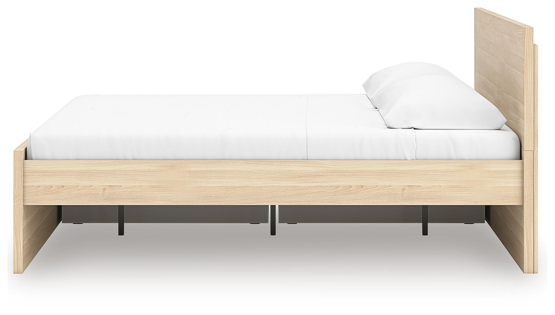 Onita King Panel Platform Bed with 1 Side Storage - image 9