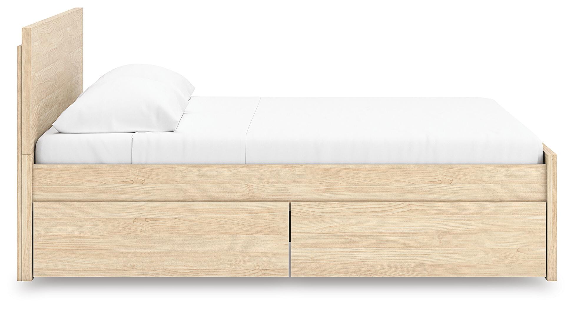 Onita King Panel Platform Bed with 1 Side Storage - image 7