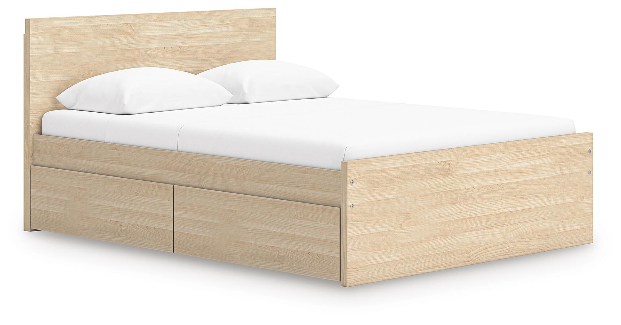 Onita Full Panel Platform Bed with 2 Side Storage - image 1