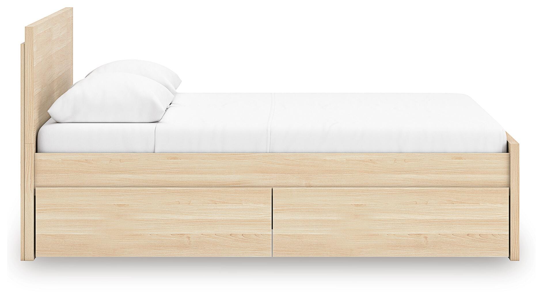 Onita Full Panel Platform Bed with 2 Side Storage - image 7