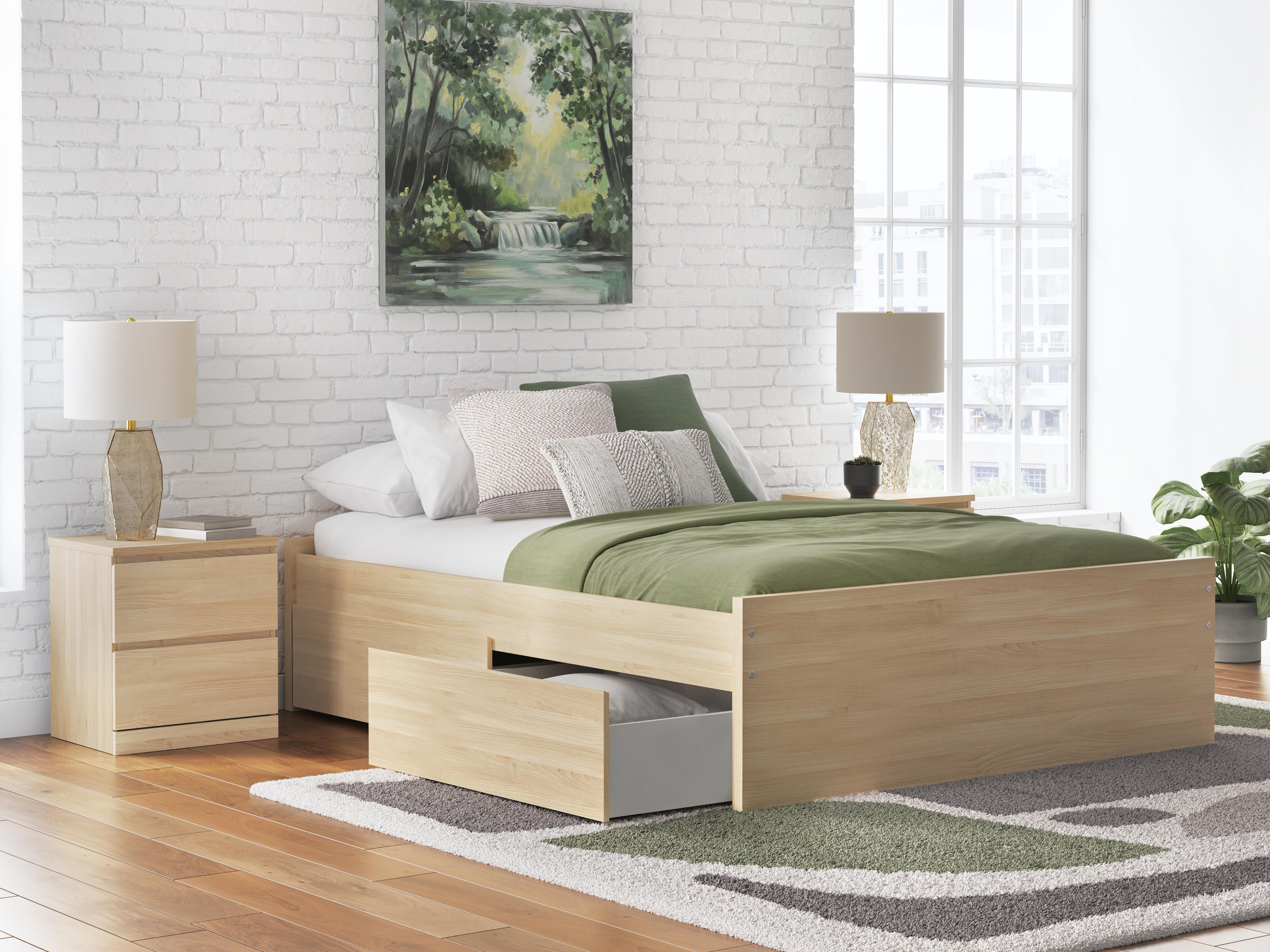 Onita Queen Platform Bed with 2 Side Storage - image 2