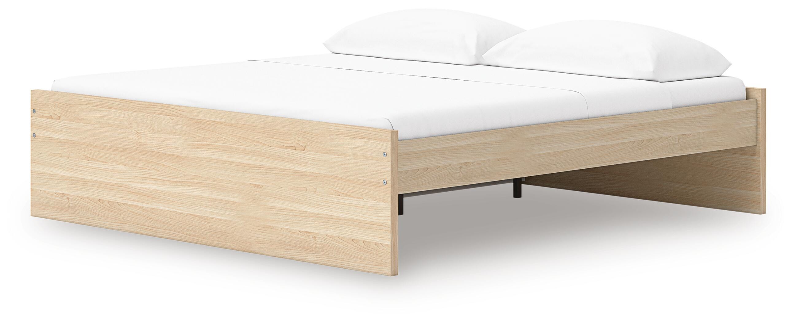 Cama con plataforma Onita King con 1 espacio de almacenamiento lateral - image 3