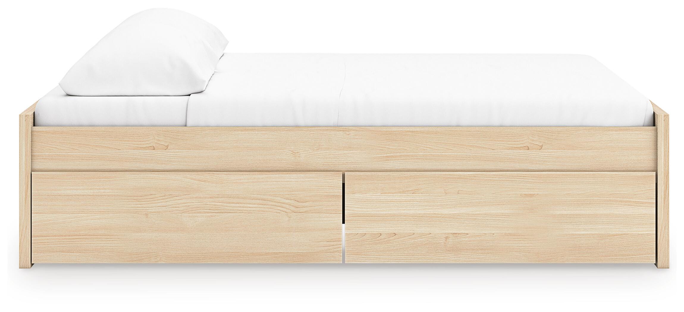 Cama con plataforma Onita King con 1 espacio de almacenamiento lateral - image 7
