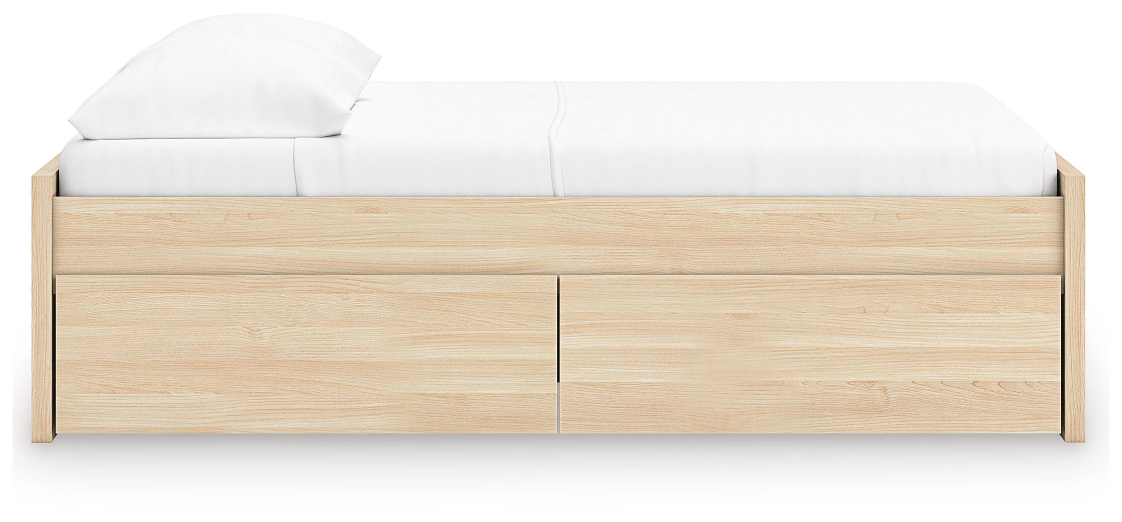 Cama de plataforma completa Onita con 2 espacios de almacenamiento laterales - image 7