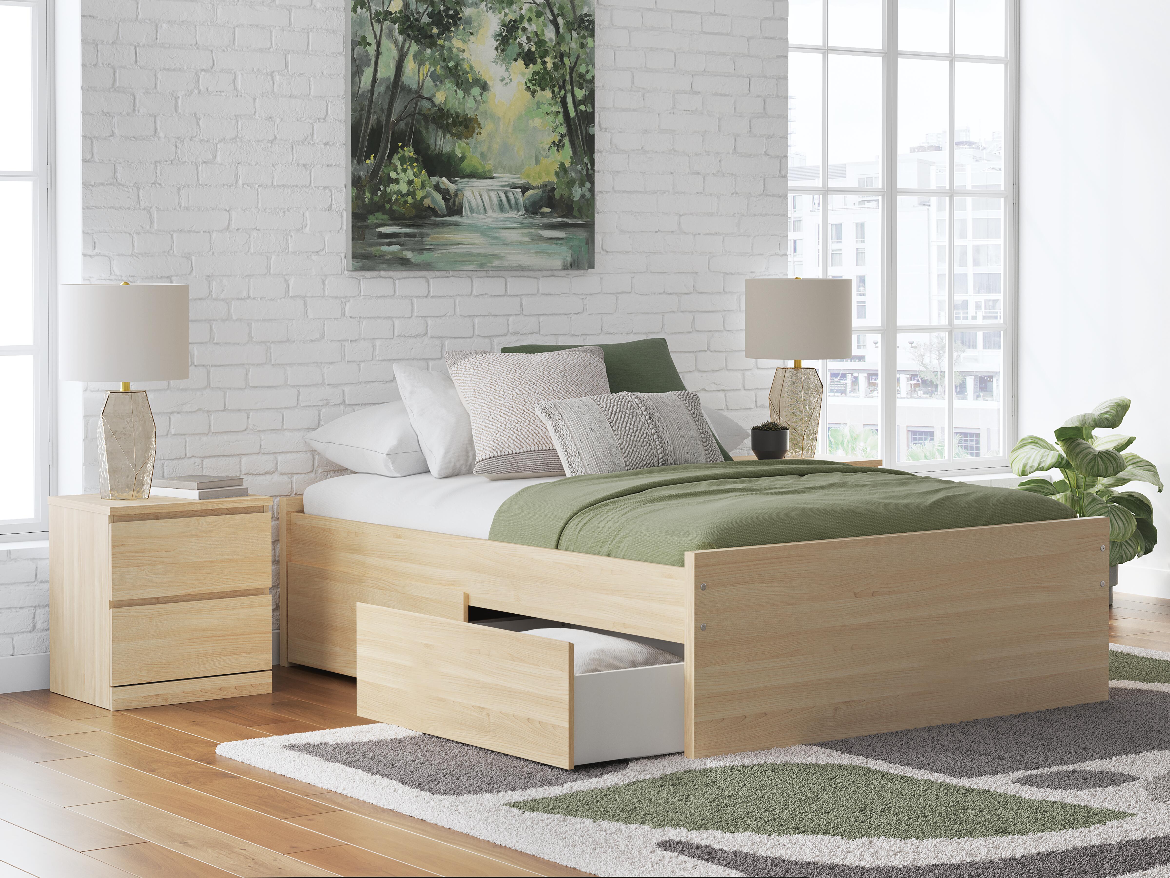 Onita Full Platform Bed with 1 Side Storage - image 2