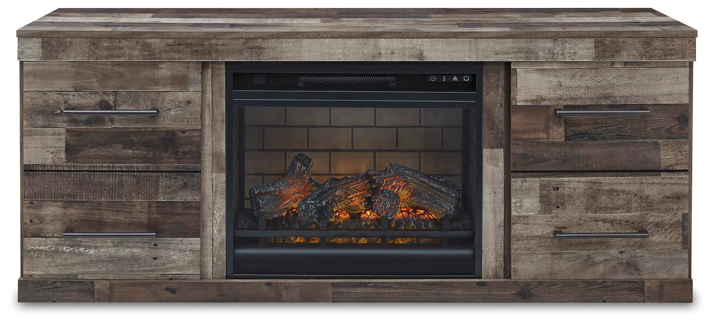 Derekson TV Stand with Electric Fireplace - image 2